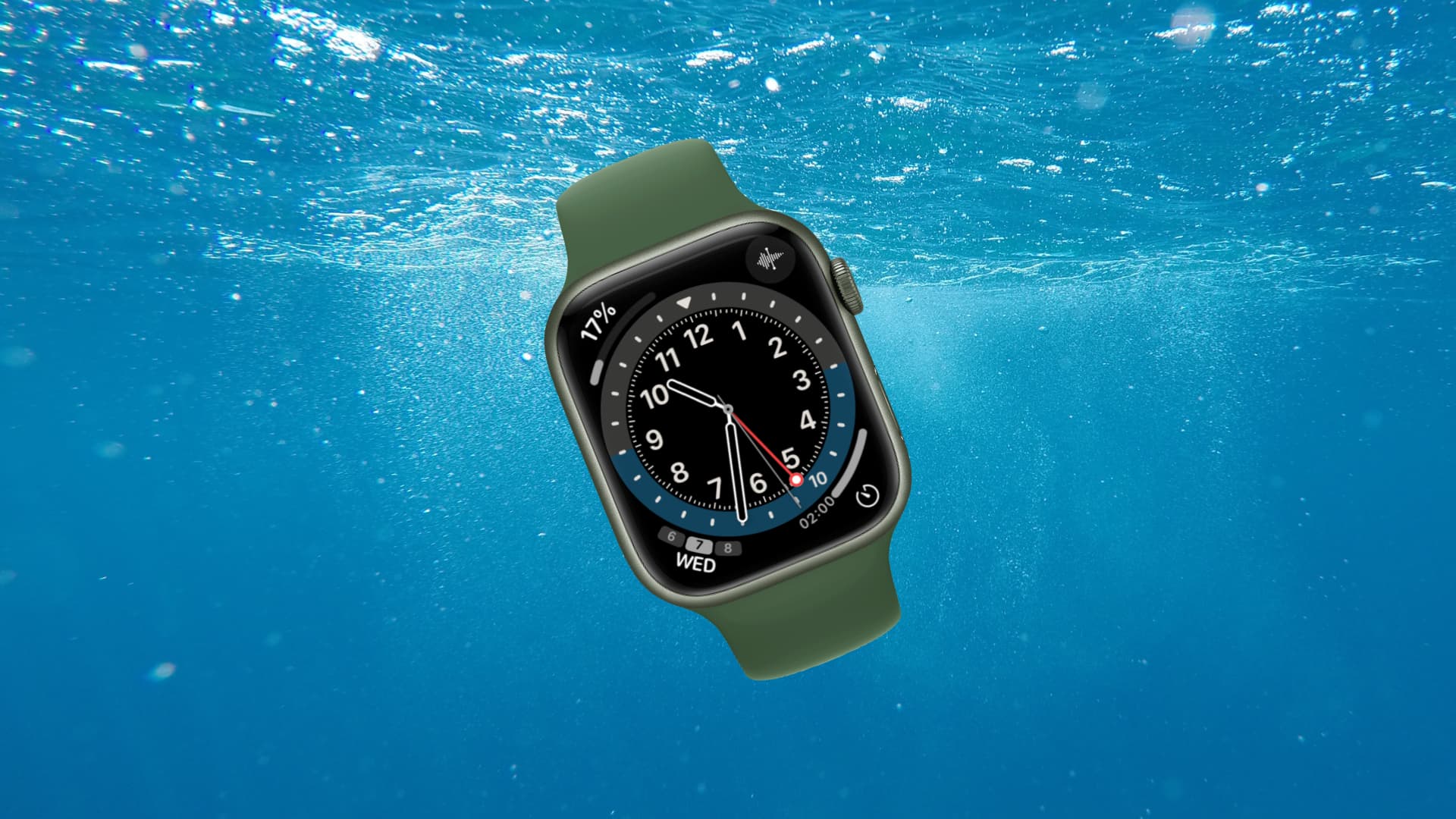 Dropped Apple Watch in water