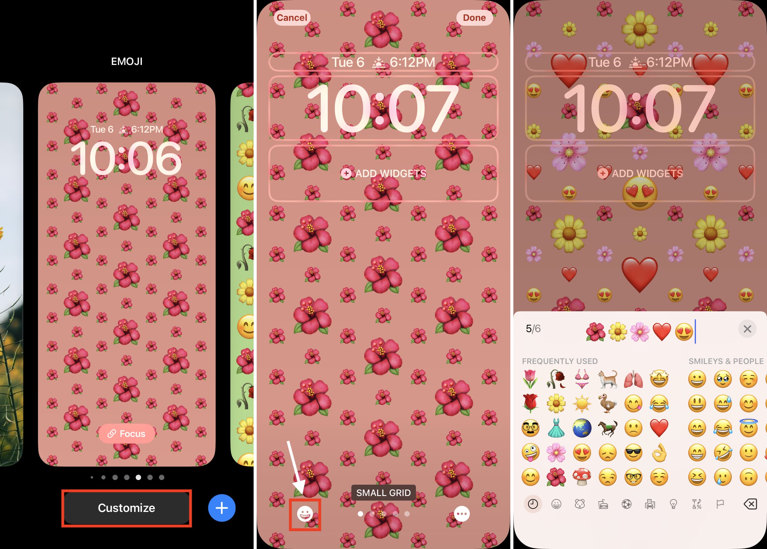 iOS 16 How to Create an Emoji Lock Screen Wallpaper  MacRumors