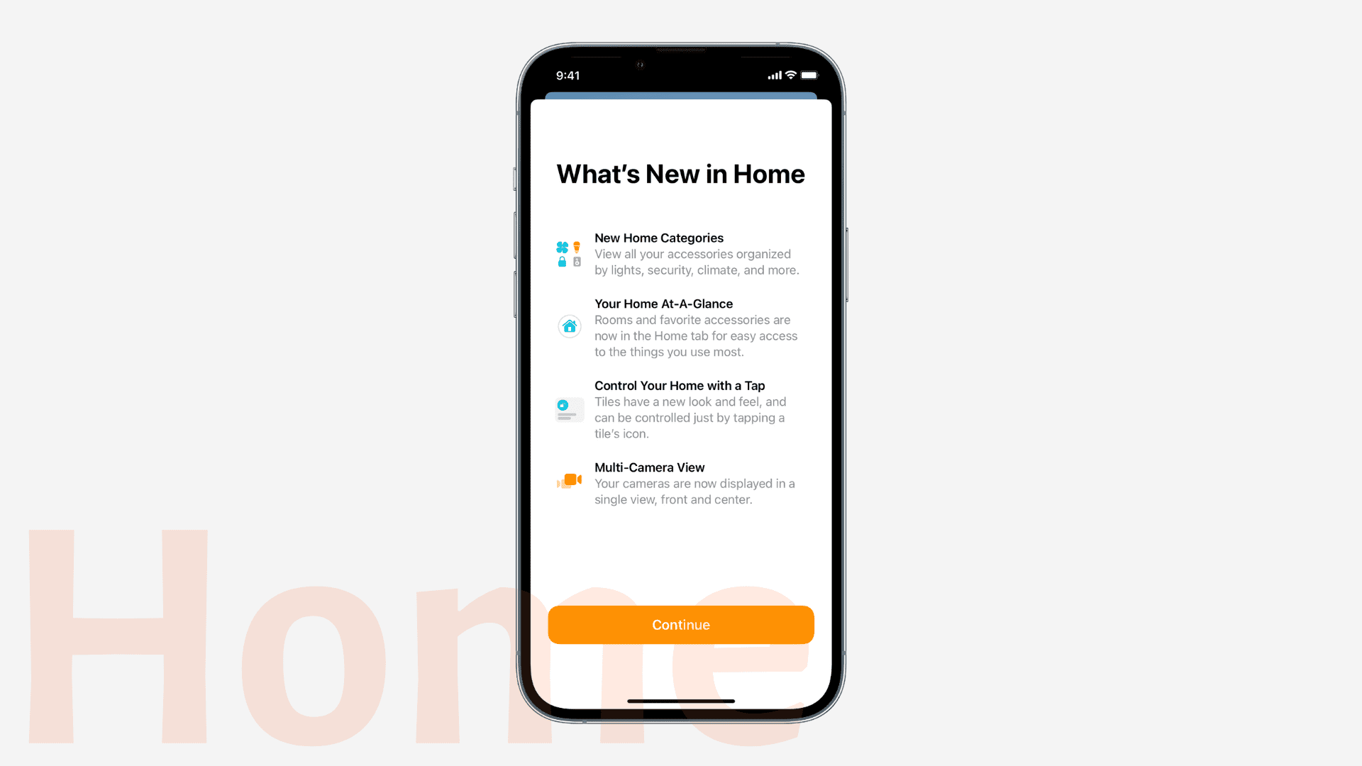 Improvements to Home in iOS 16