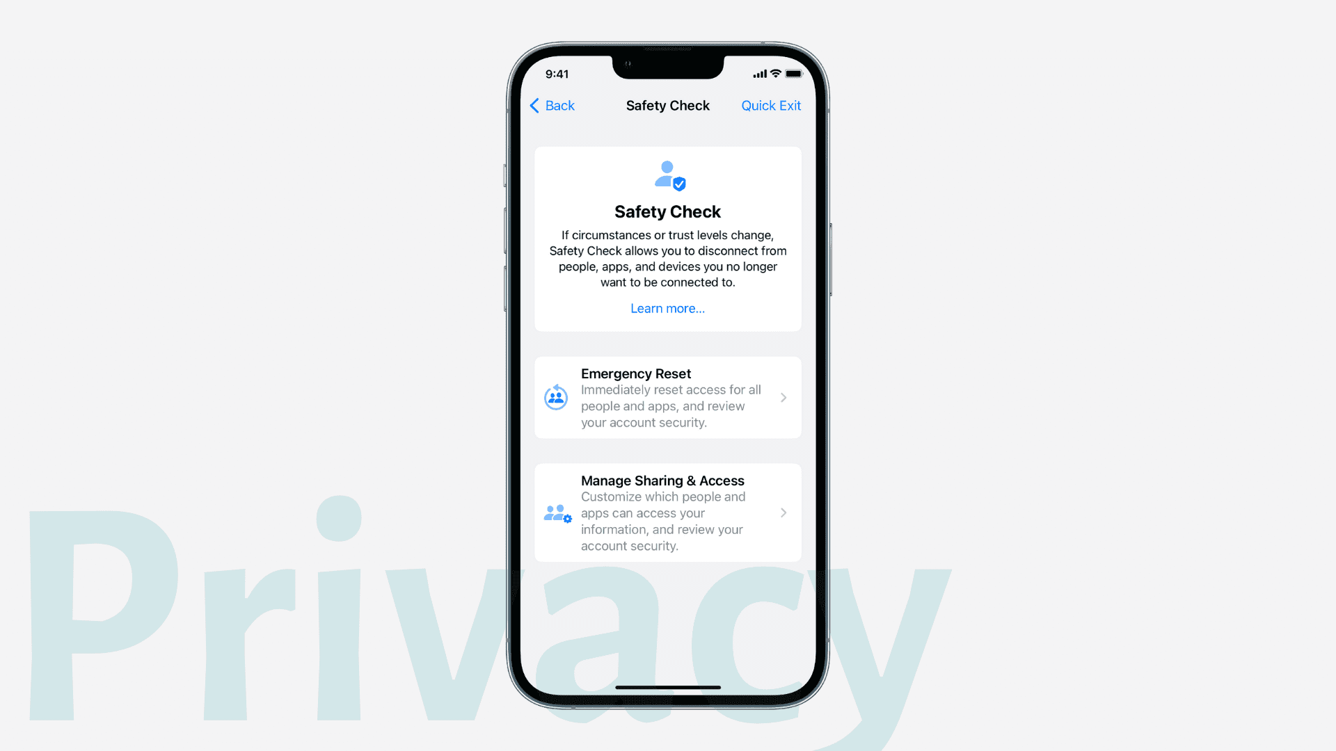 New Privacy features in iOS 16
