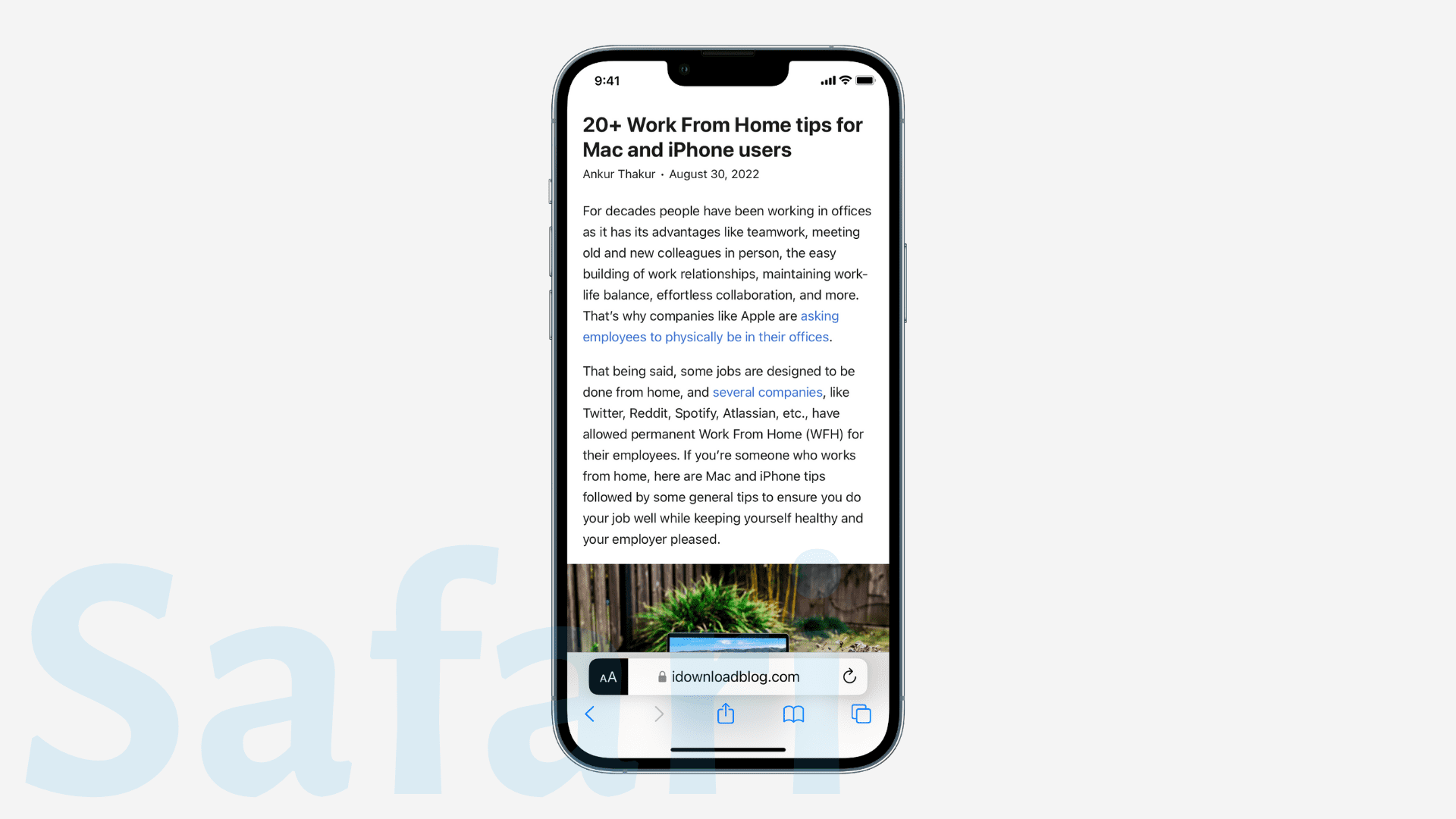 New features in Safari on iOS 16