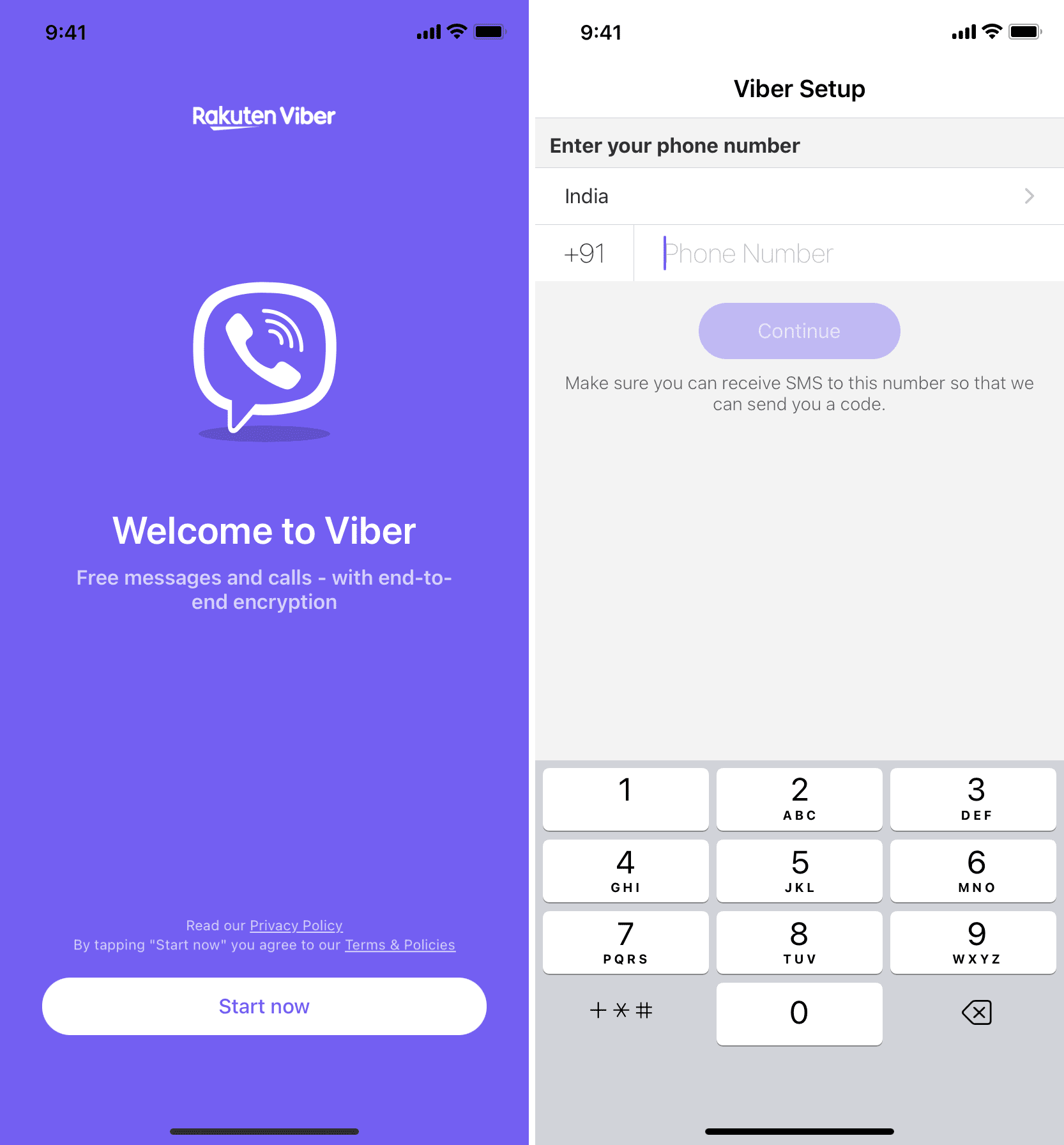 Re-register your Viber account