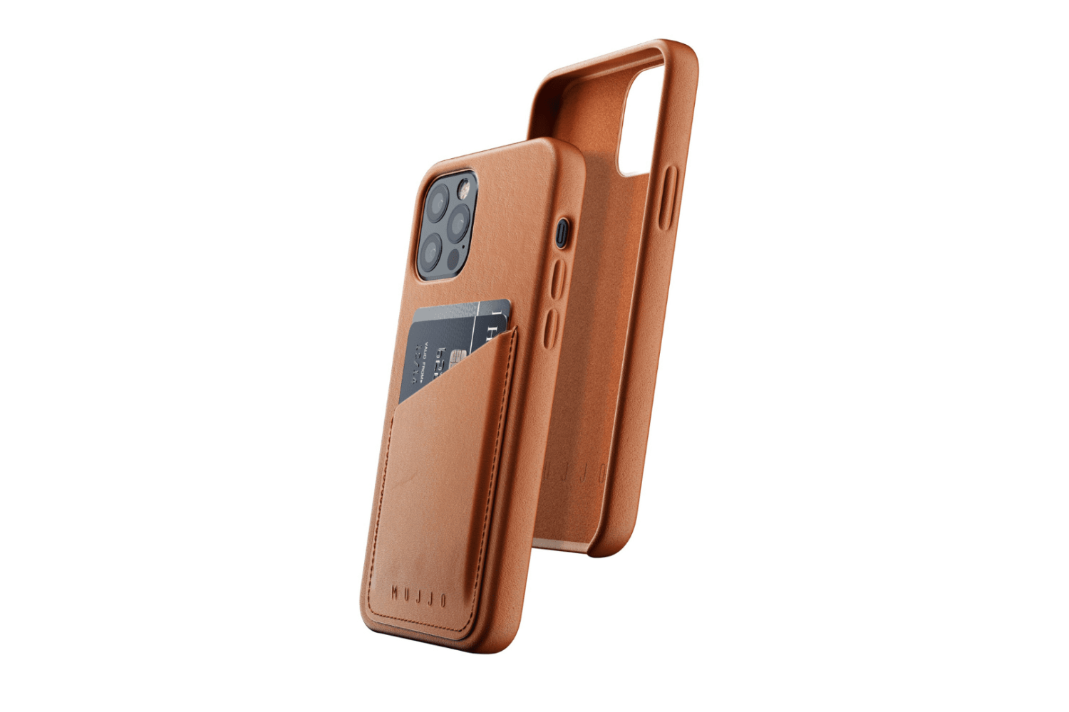 mujjo iphone 14 leather wallet case
