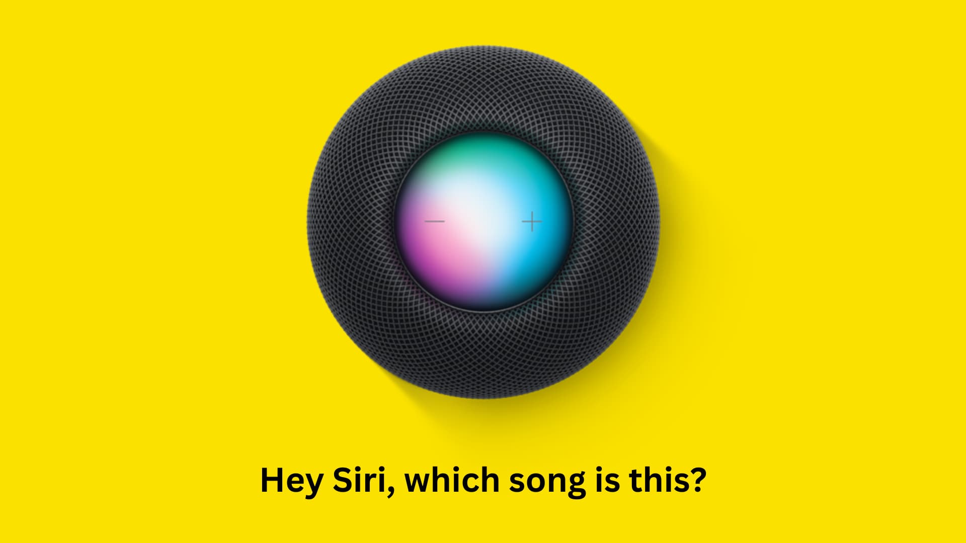 Ask Siri on HomePod what song is playing