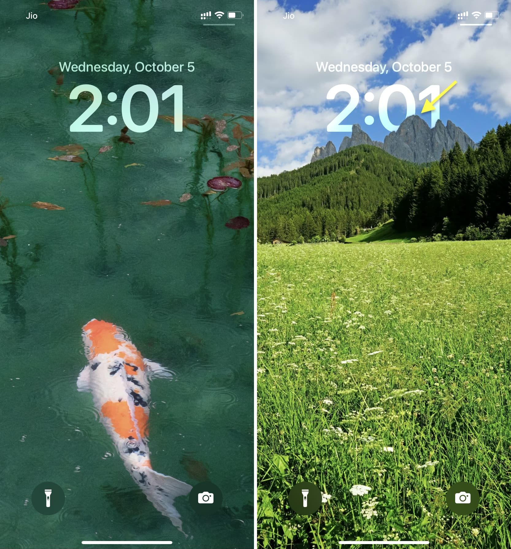 Choose right depth-effect wallpaper for iPhone Lock Screen