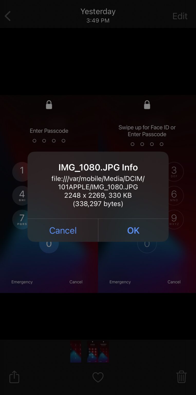 Ios Photo Information PhotosInfo displays useful file information about images in the Photos ...