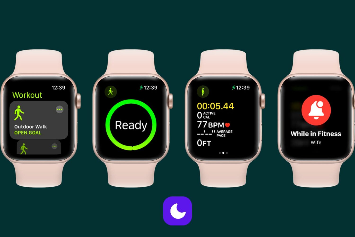 Automatically silence Apple Watch notifications during workout
