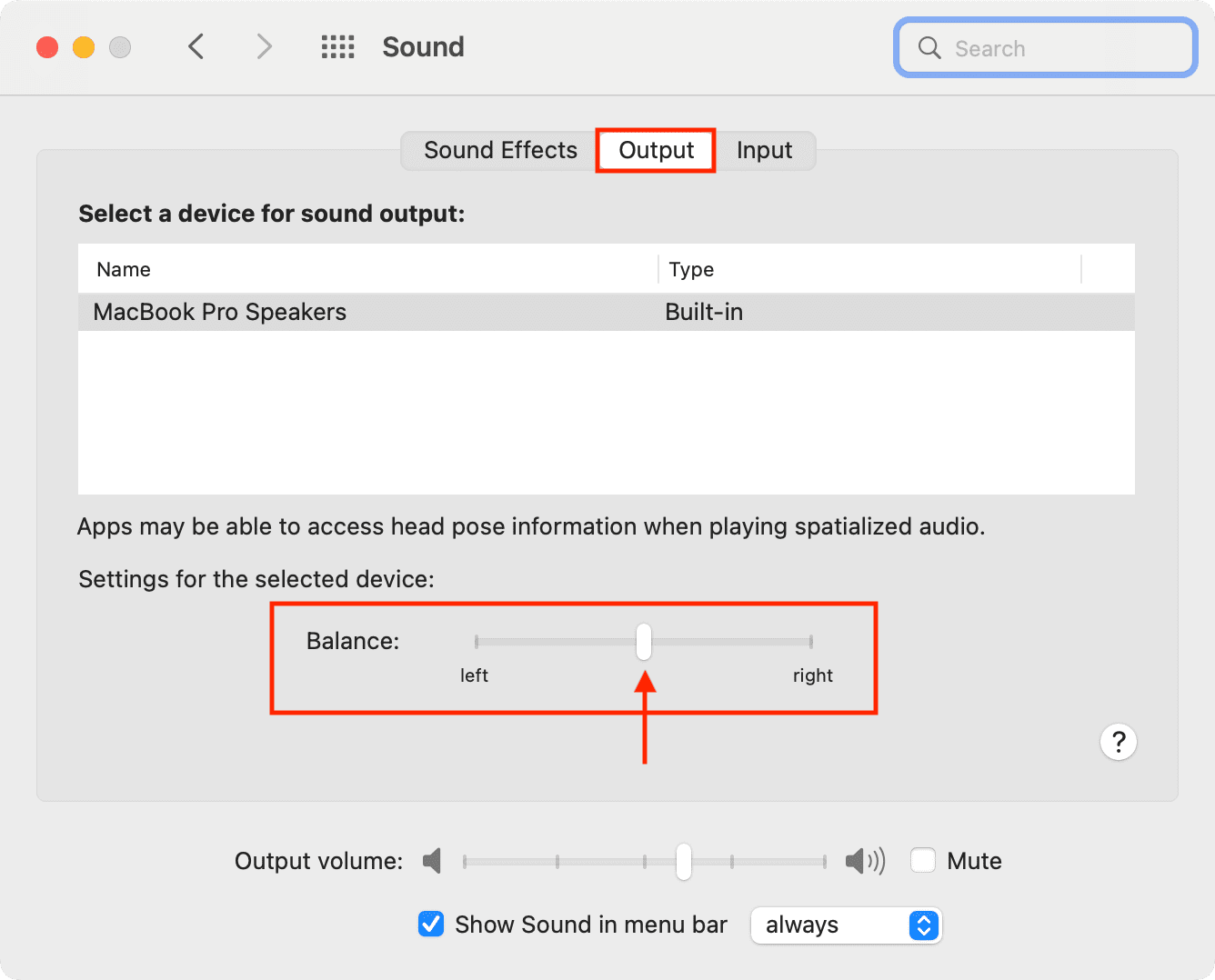 Set the perfect sound output balance for left and right AirPod on Mac