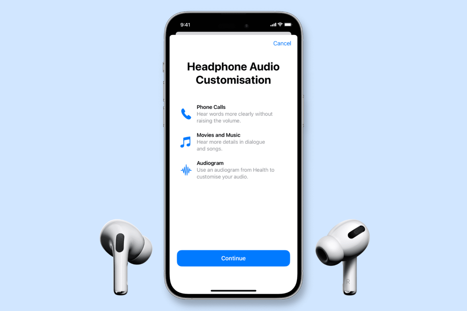 Headphone Audio Customization on iPhone
