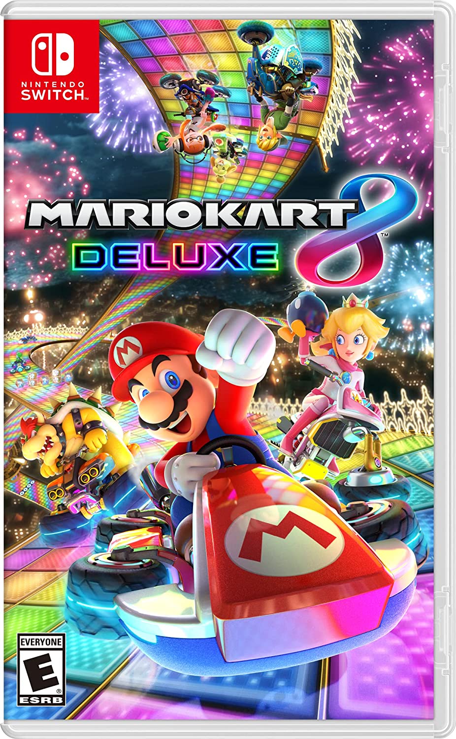 Mario Kart 8 Deluxe game artwork.