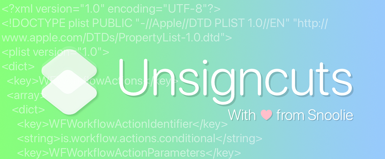 Unsigncuts banner image.