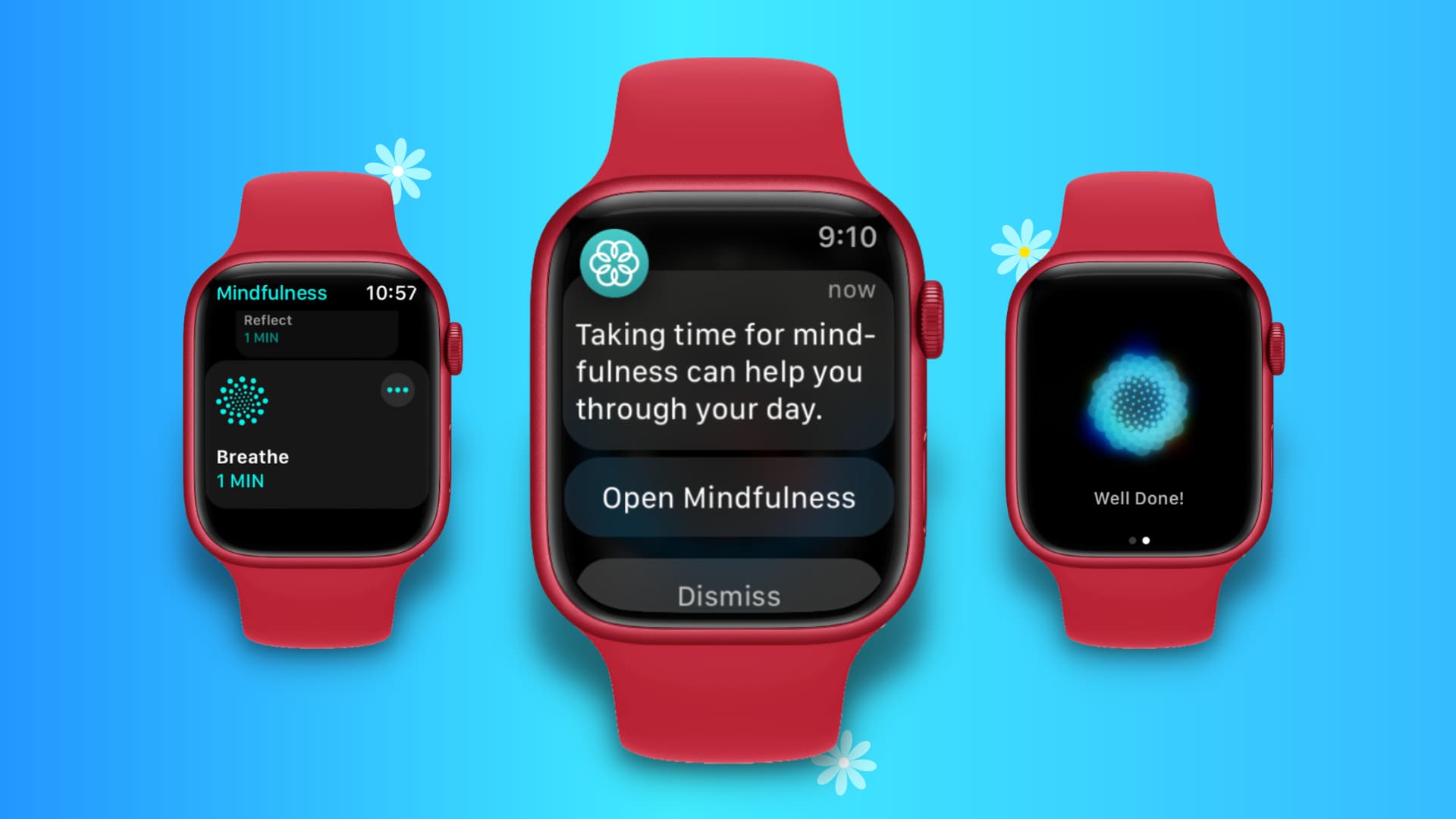 Open Mindfulness notification on Apple Watch