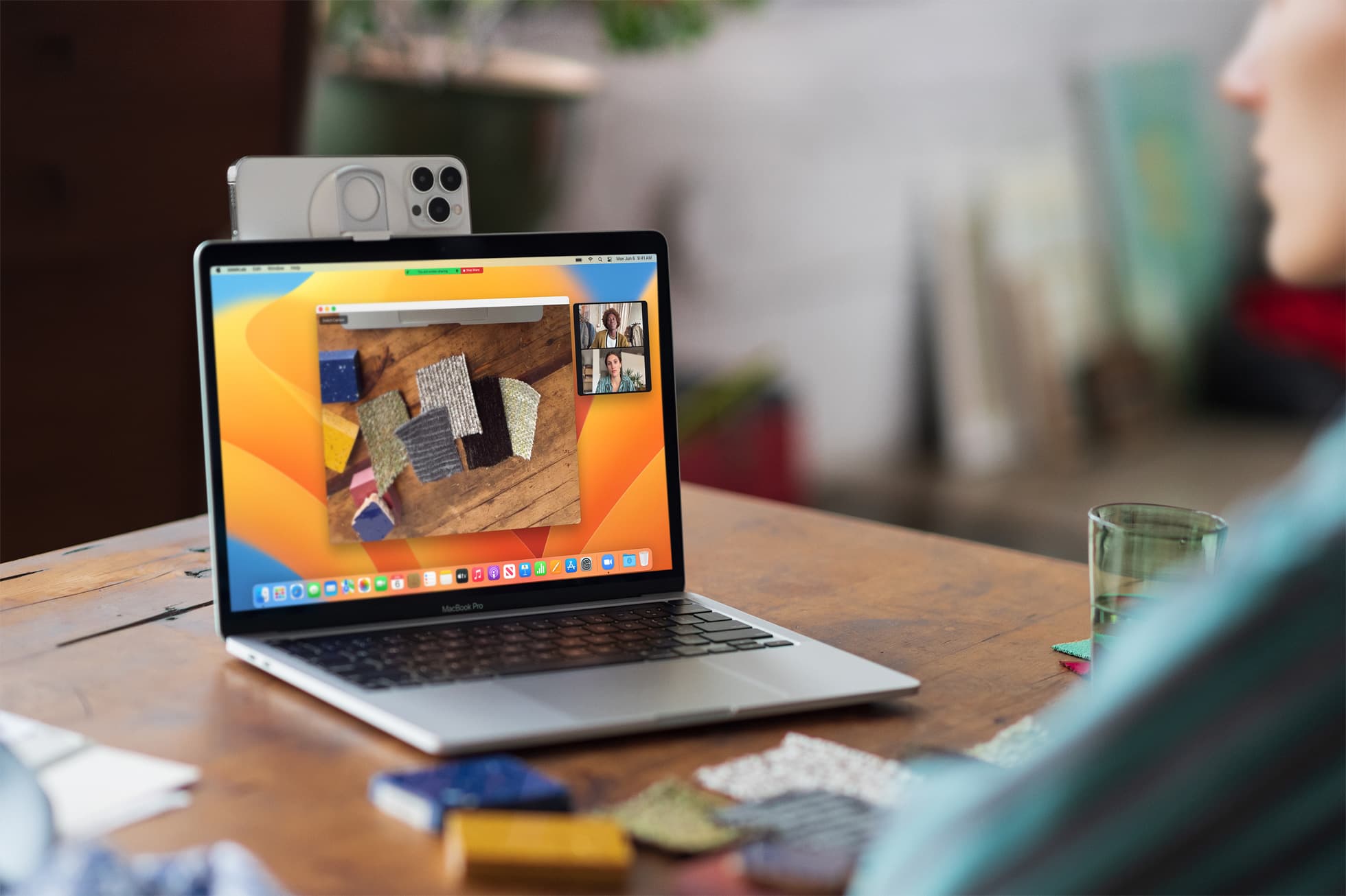 Verwenden Sie das iPhone als Webcam auf dem Mac