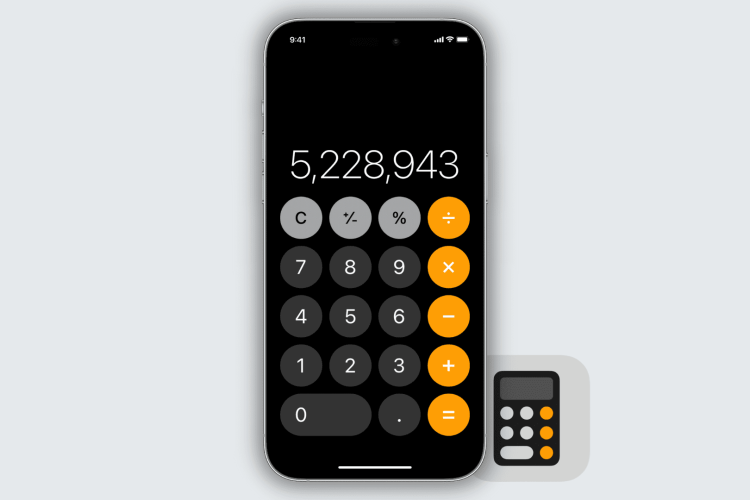 iPhone Calculator app