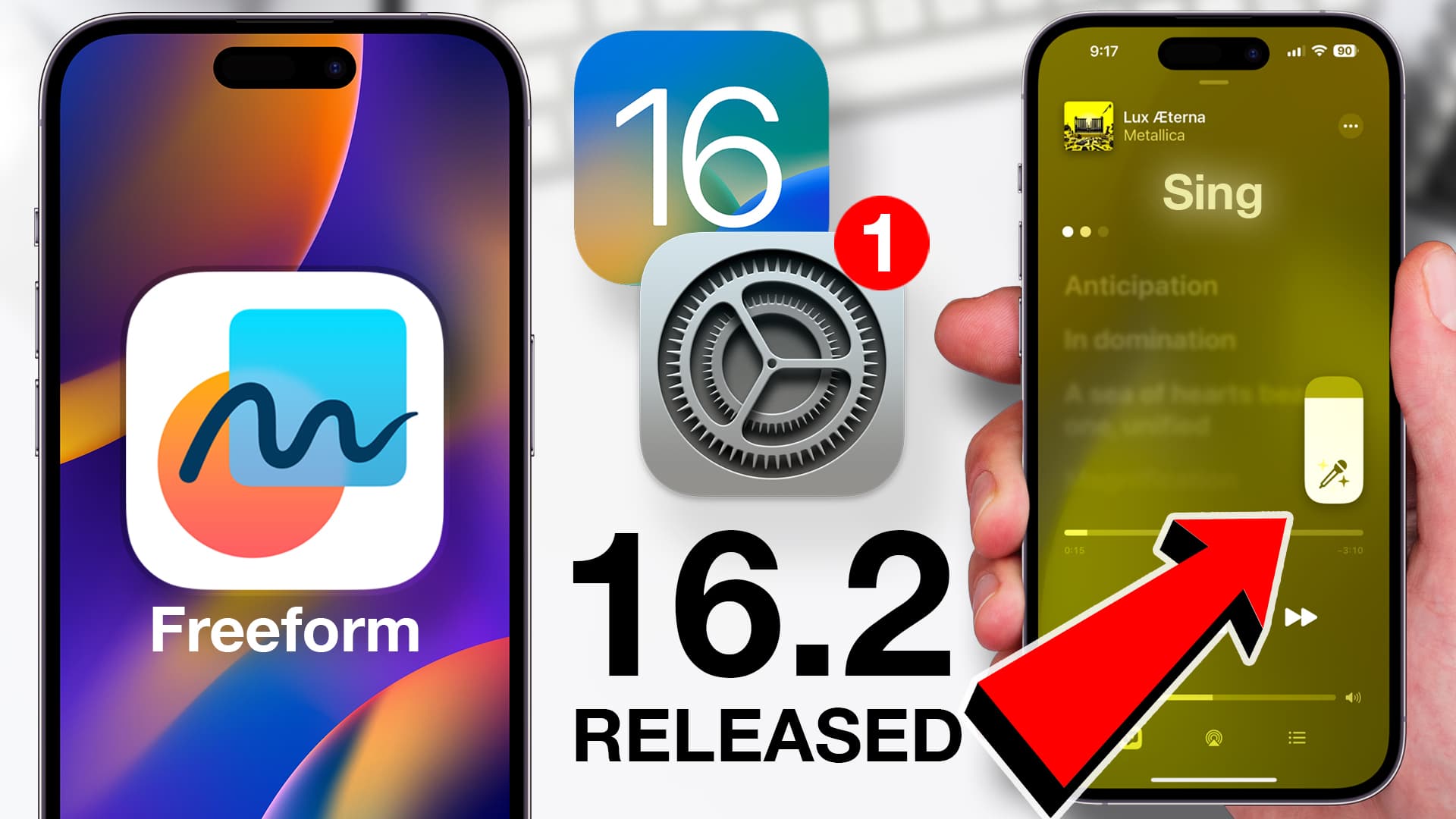 Apple unleashes iOS 16.2 with iCloud backup encryption, Apple Music Sing, Freeform app, always-on tweaks & more