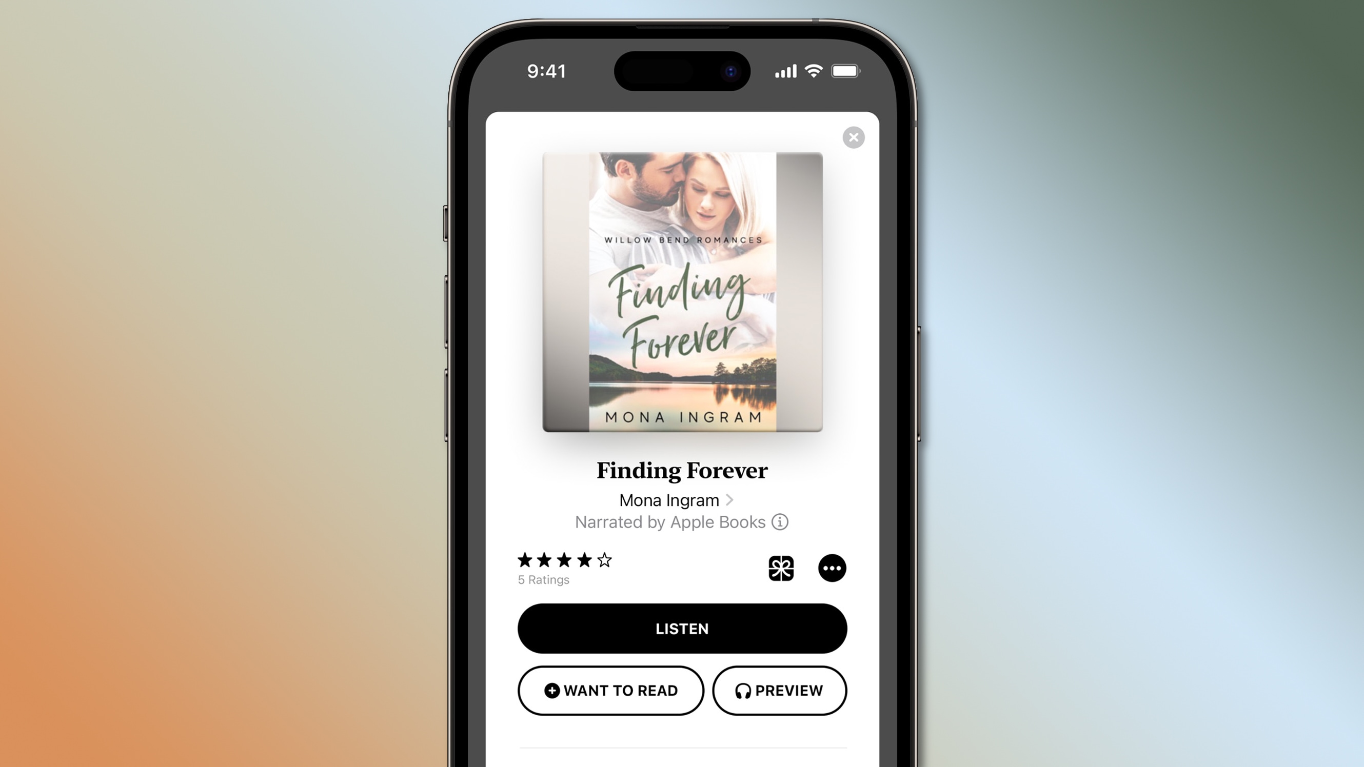 How to find and listen to Apple Books audiobooks with digital narration
