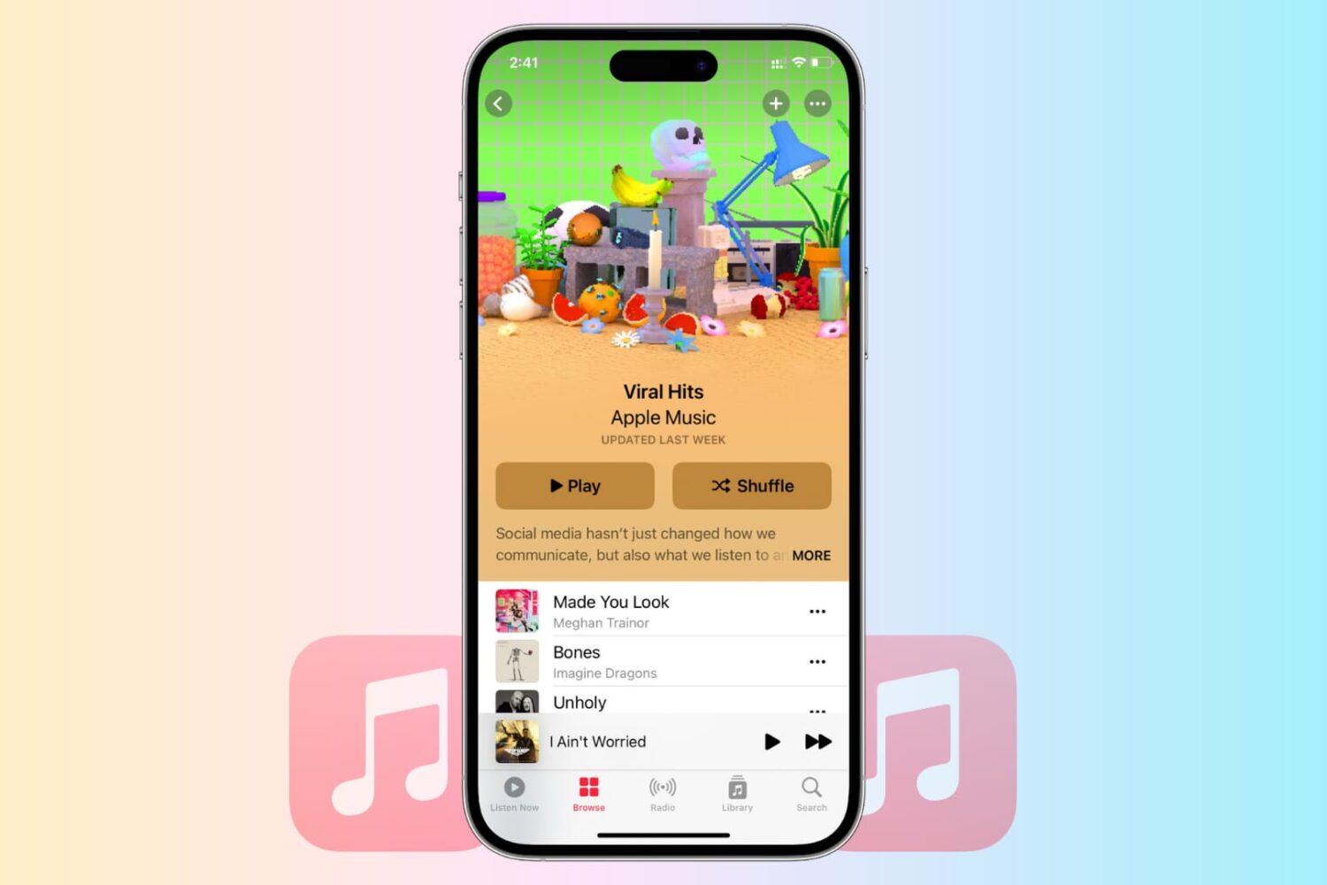 Apple Music on iPhone