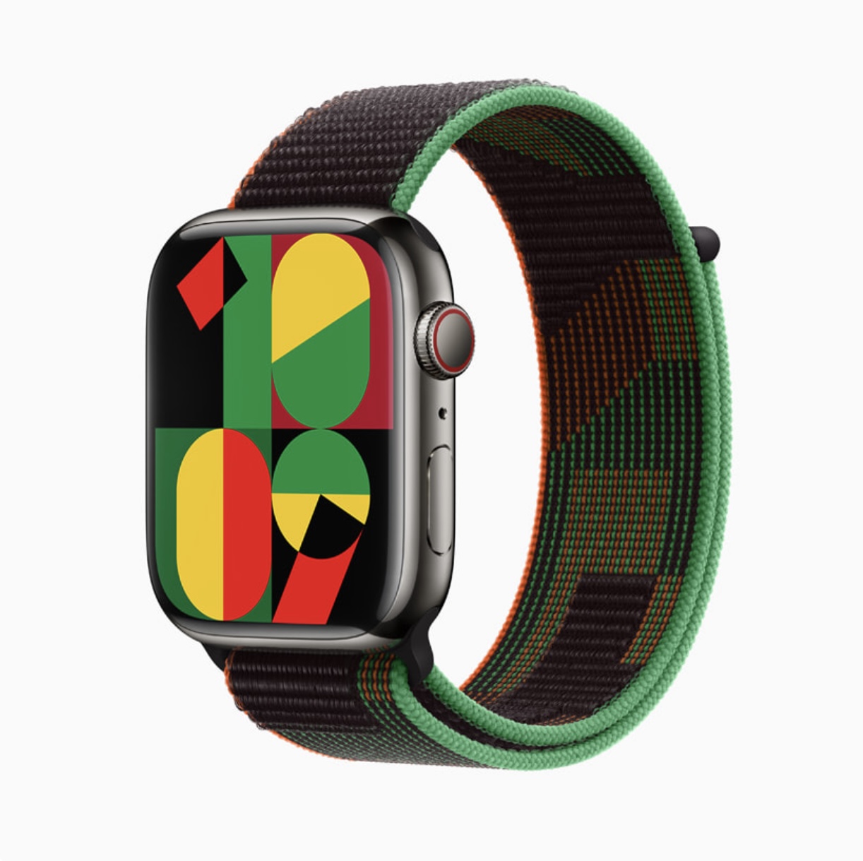 Apple launches Black Unity Apple Watch strap for 2023.