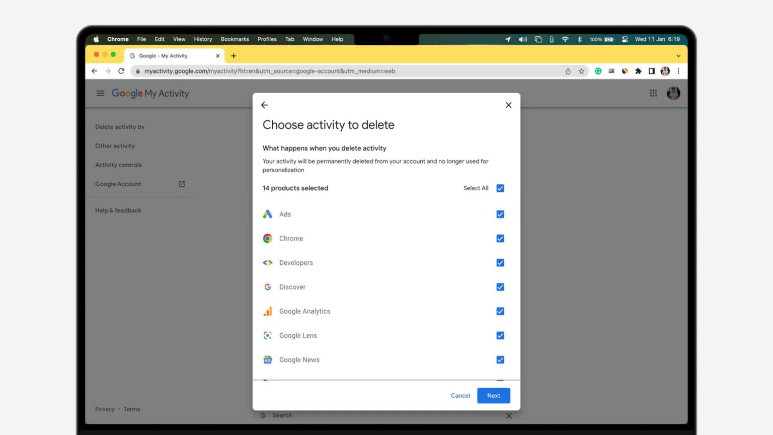My Search How to view and delete your Google search history