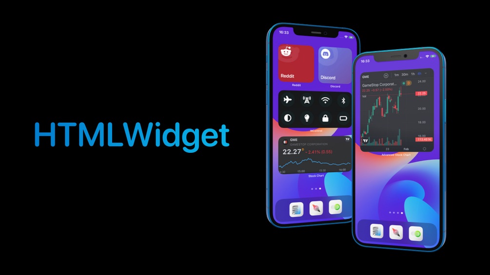 HTMLWidget lets you natively apply HTML-based widgets to your jailbroken device’s Home Screen