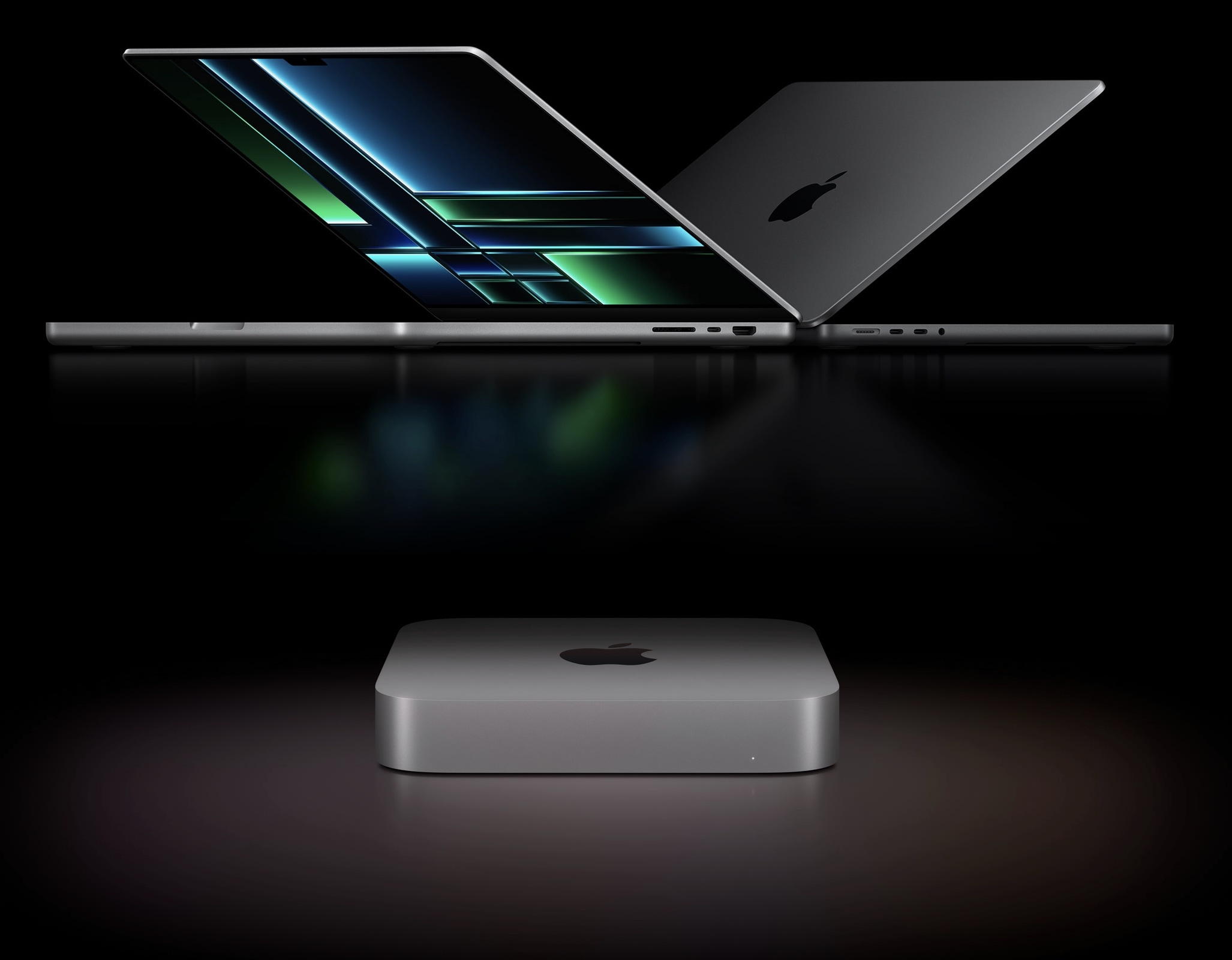 Apple's refreshed 2023 MacBook Pro and Mac mini, powered by M2 silicon.