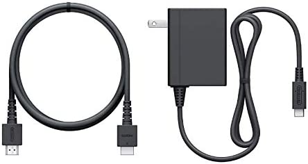 Nintendo Switch HDMI and AC Adapter.