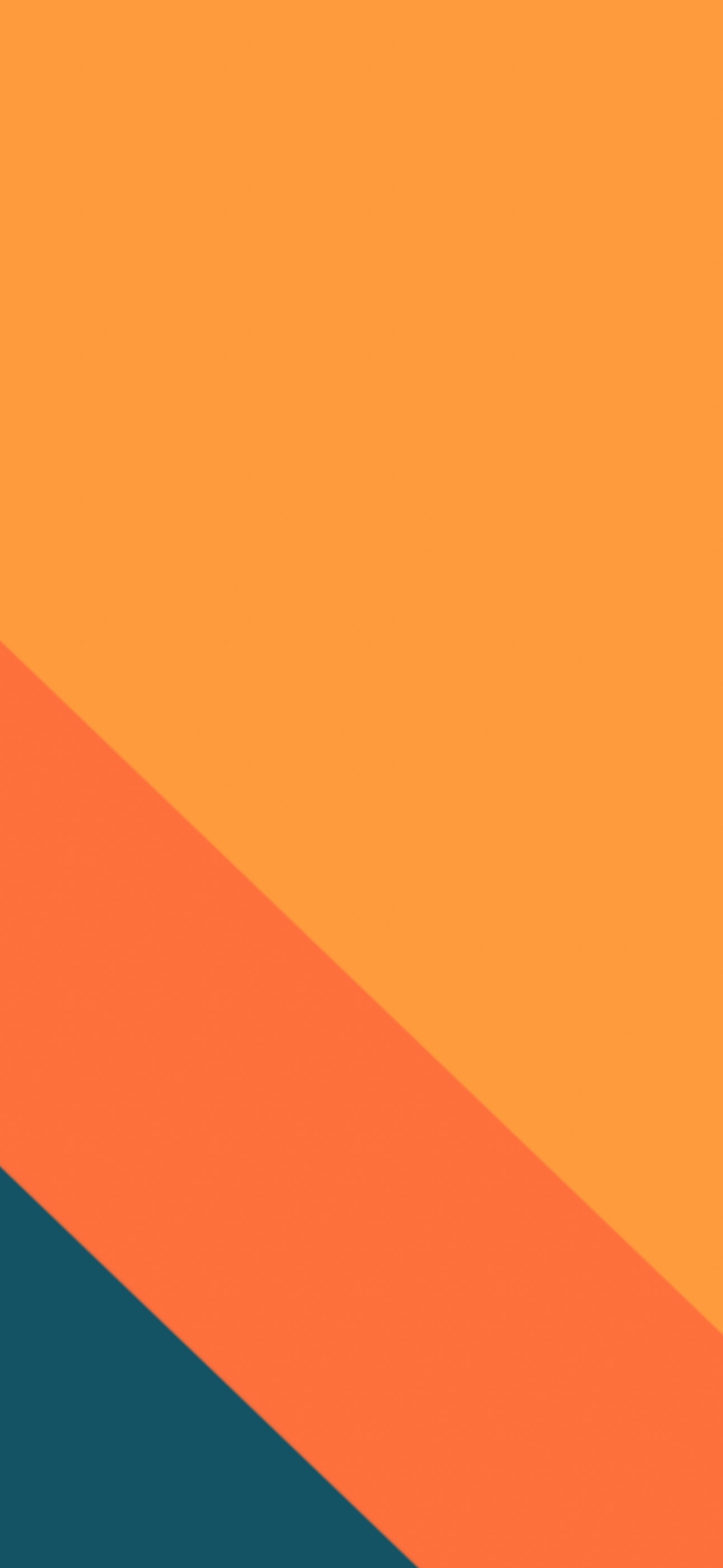Orange color block iPhone wallpaper Gradienta