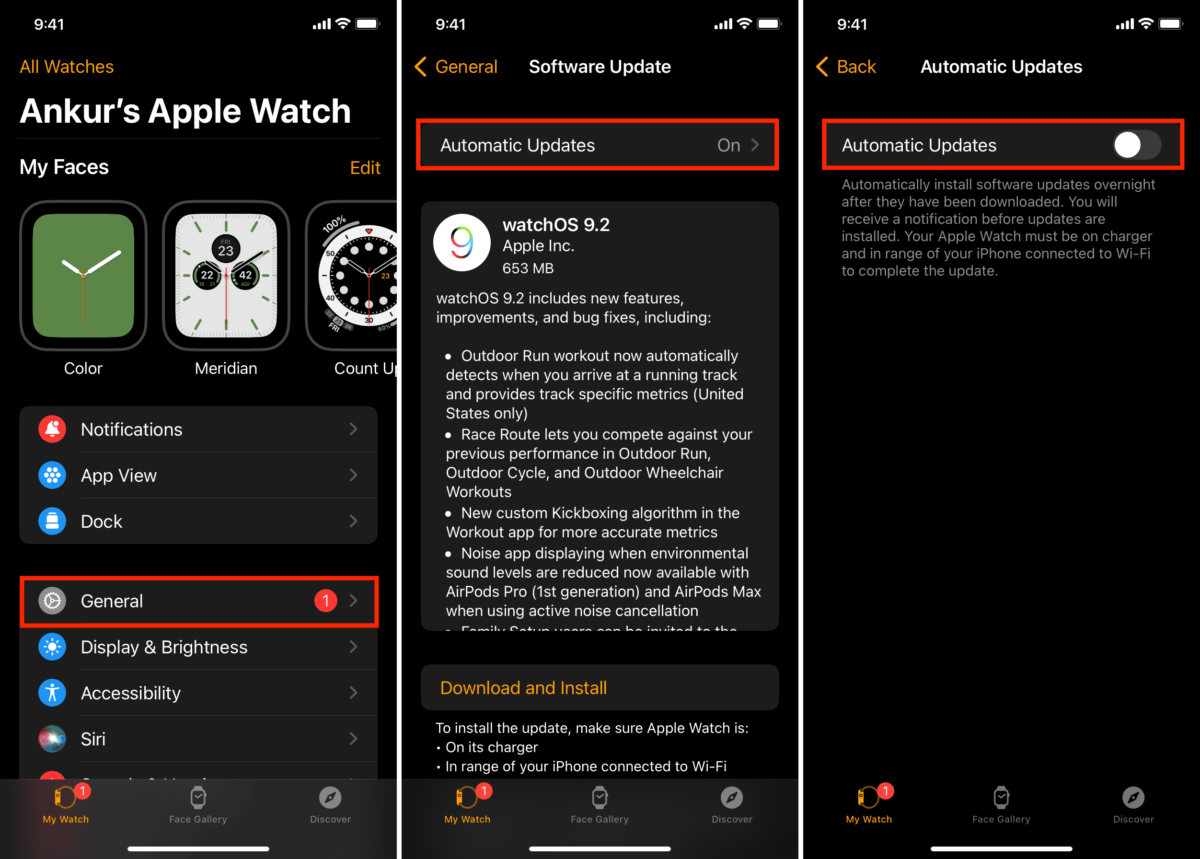 How to stop automatic software updates for Apple devices