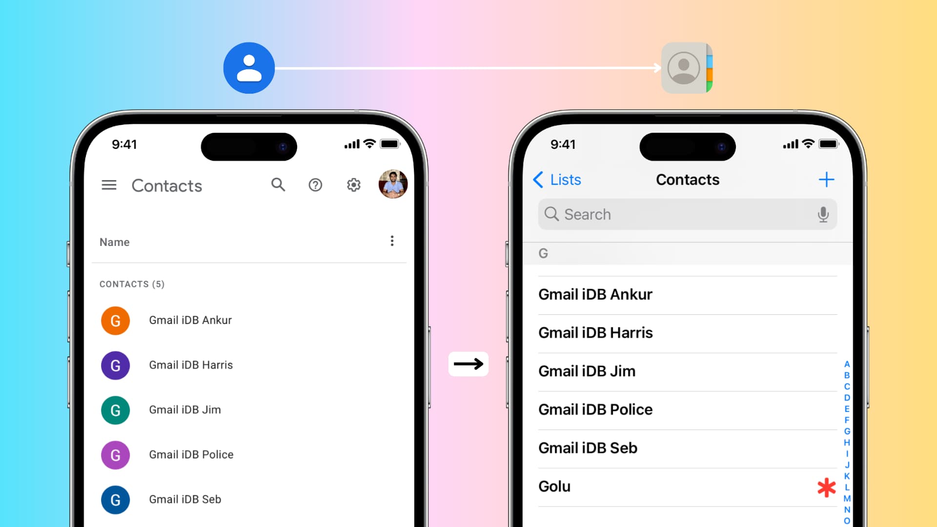 How to transfer all your Google Contacts to iCloud using iPhone or computer