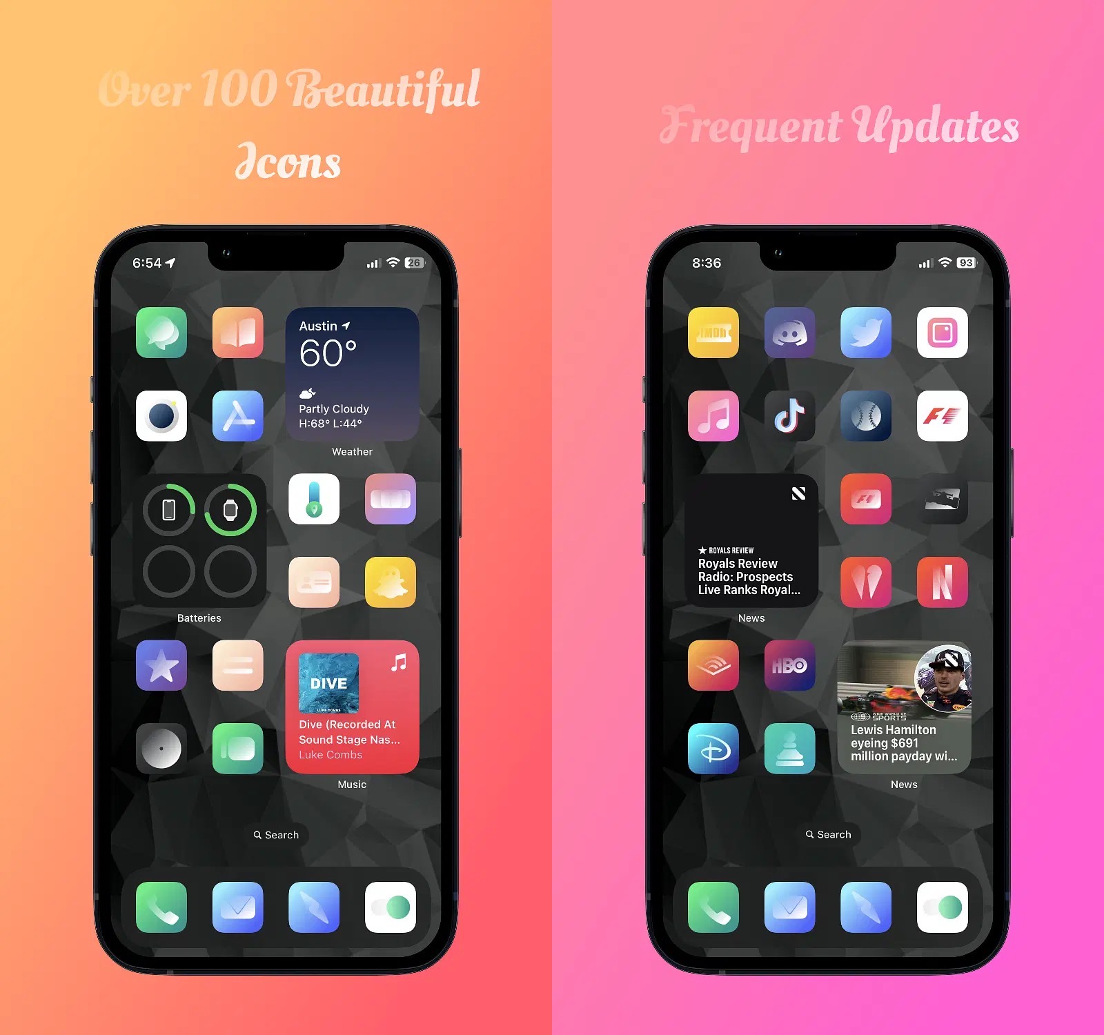 Vivacity is a vibrant new and free theme for iPhones and iPads