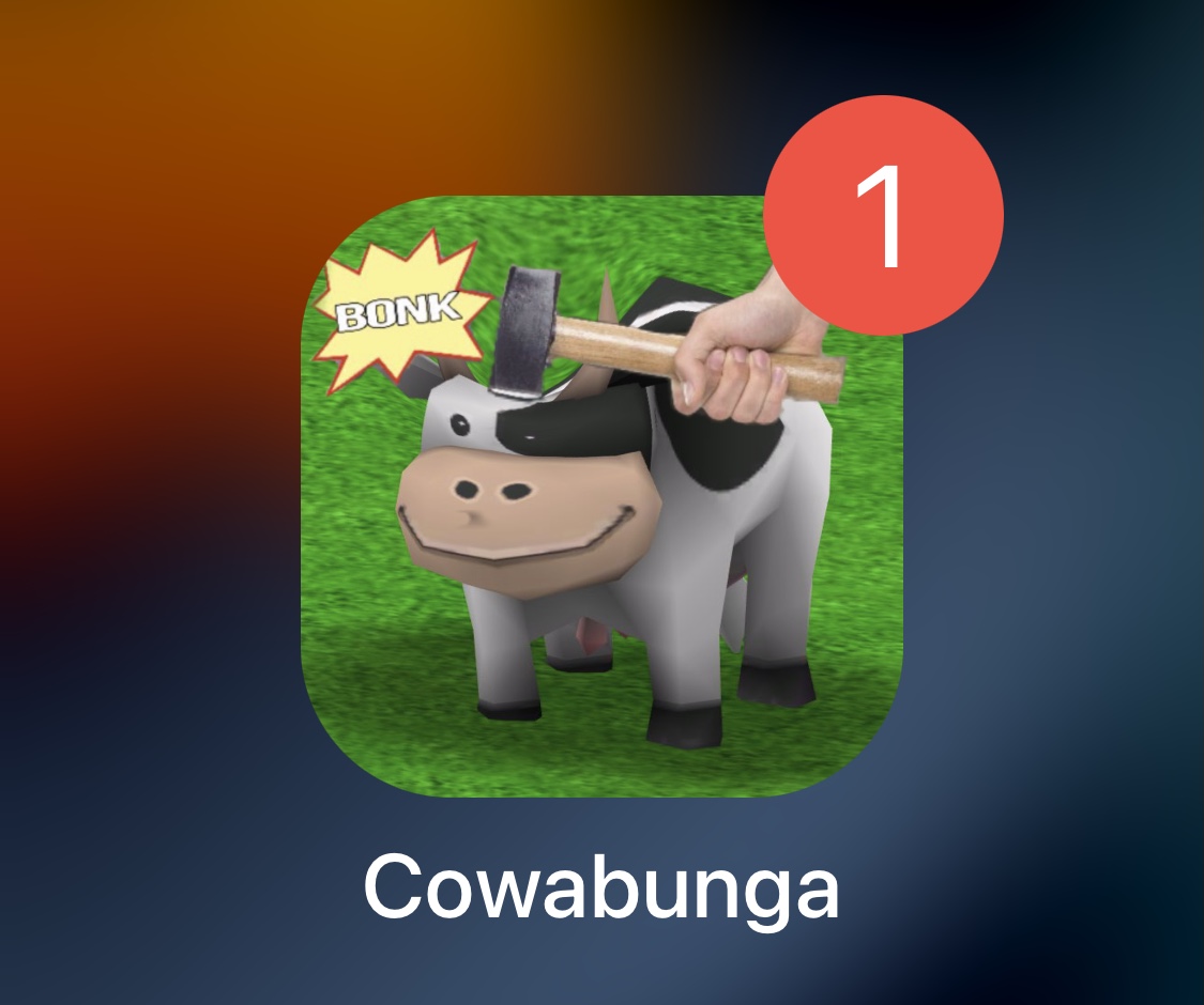 Cowabunga app icon