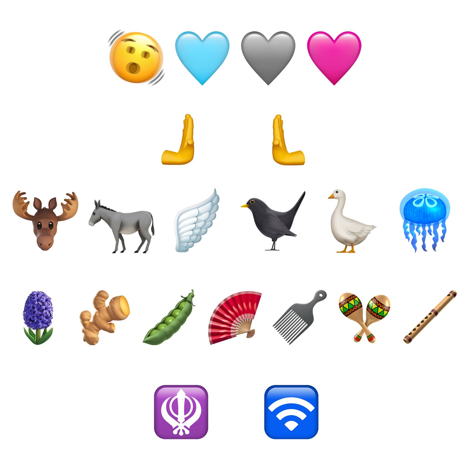 iOS 16.4 Emojis.