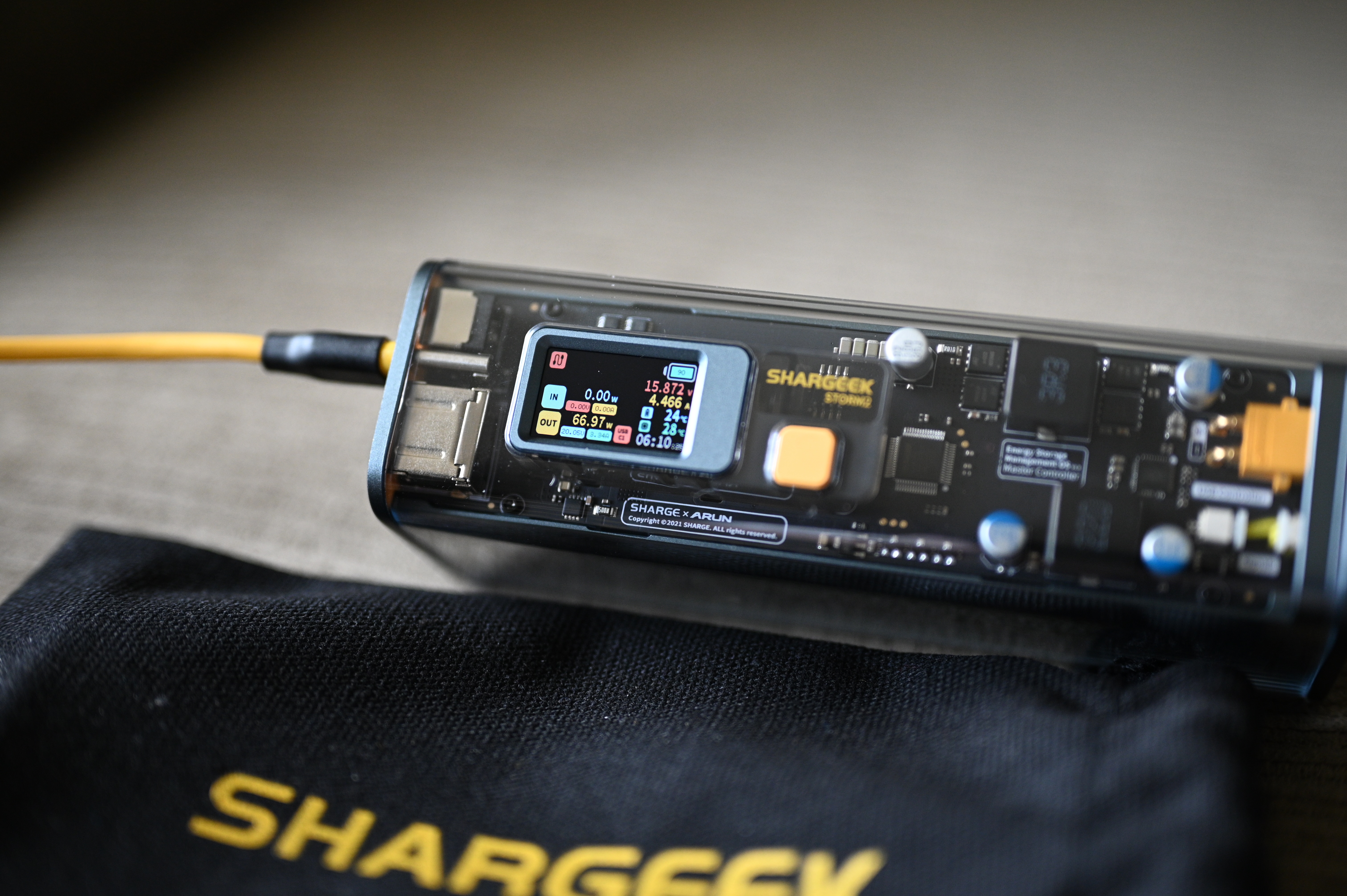 The Shargeek Storm 2 battery pack boasts high-capacity power in a slick package supporting up to 100W PD