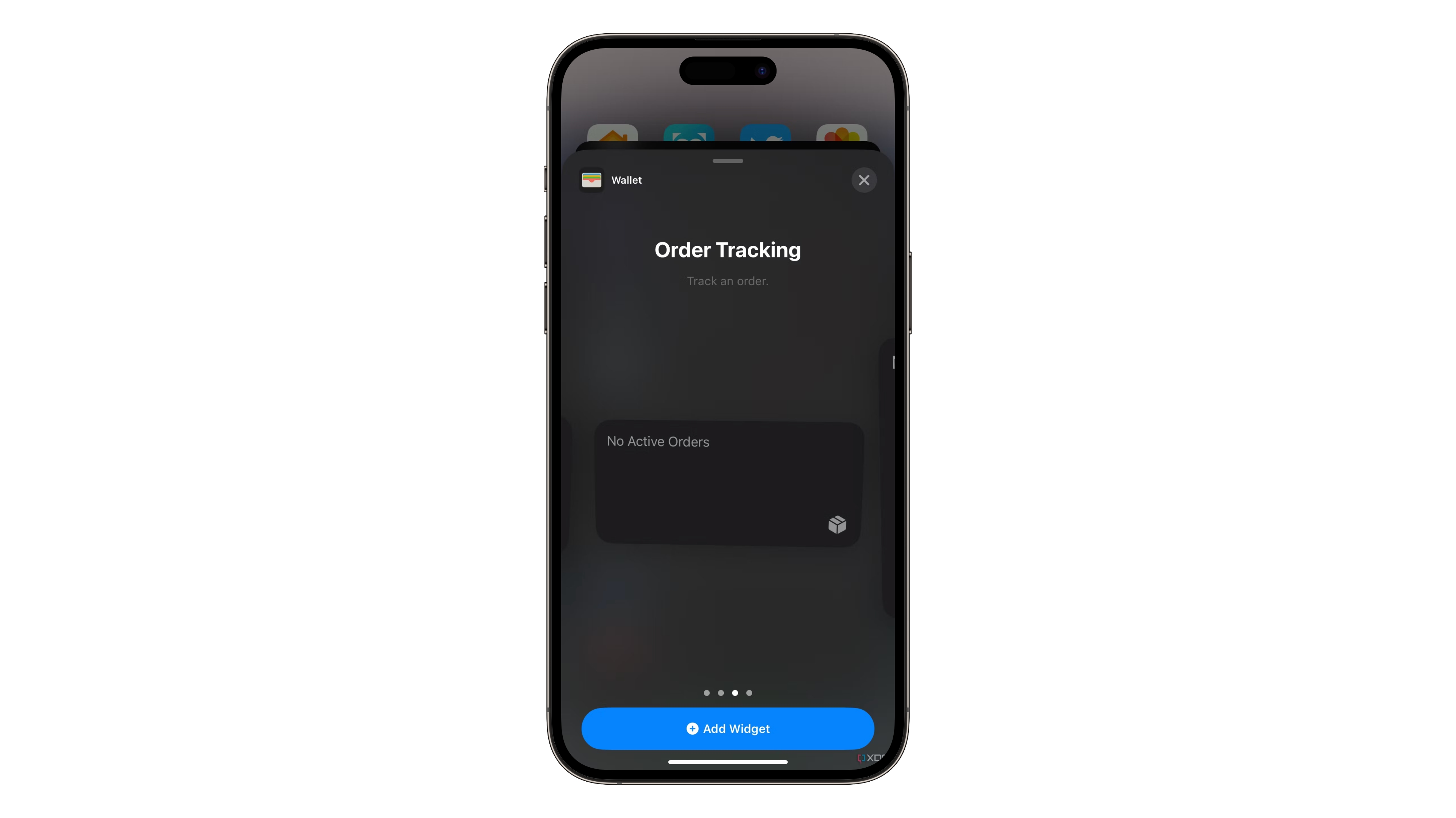 The new Wallet Order Tracking widget in iOS 16.4 for Apple Pay purchases