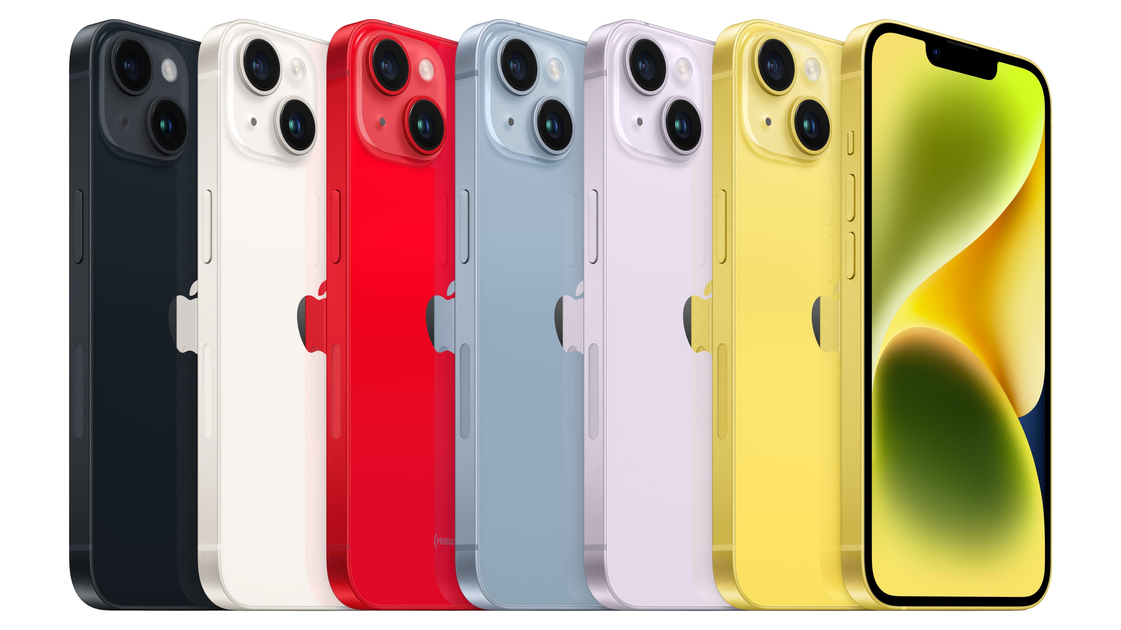 iPhone 14 and iPhone 14 Plus color lineup