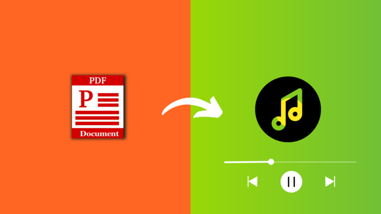 6 free ways to listen to PDF or turn it into an audiobook