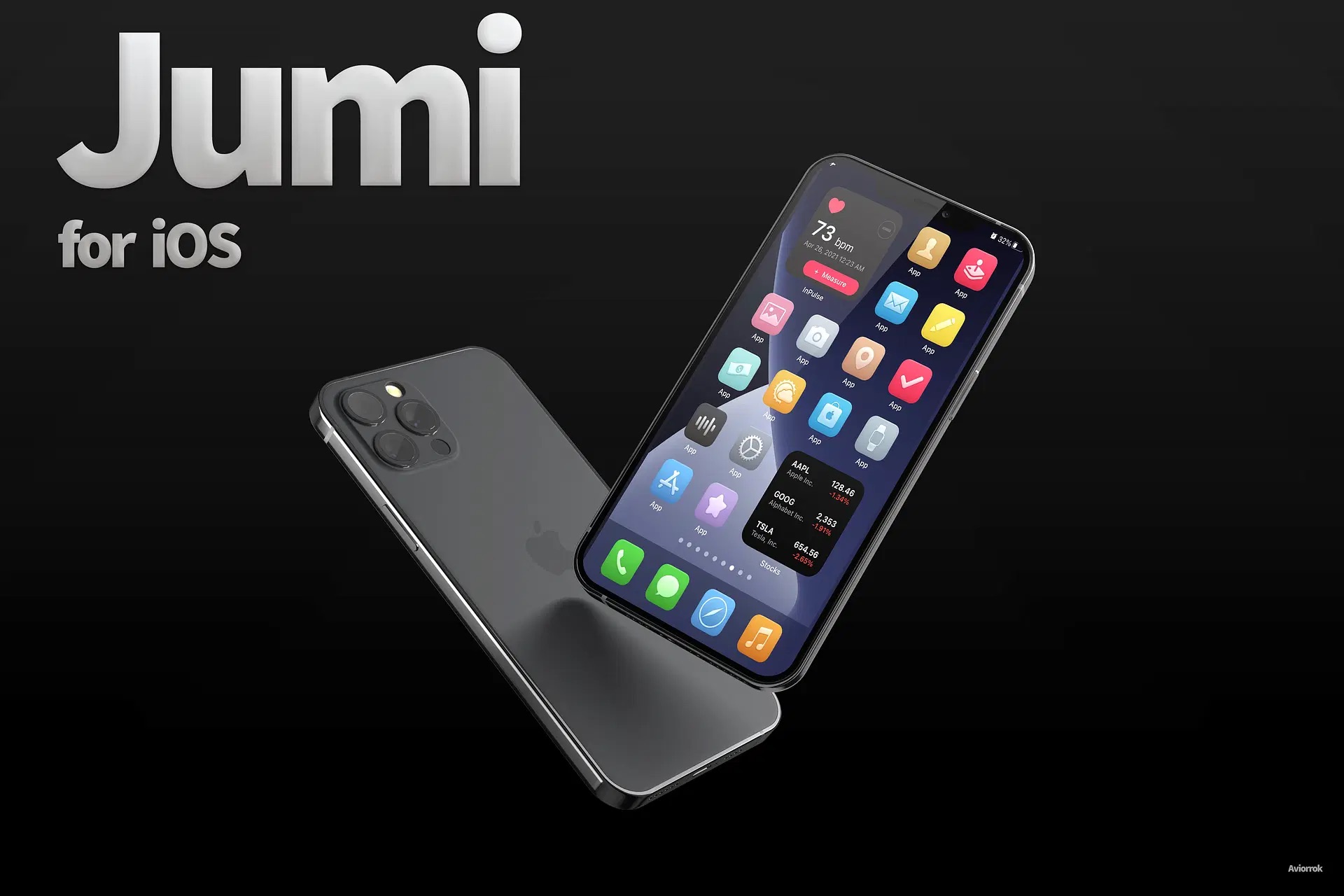 The new Jumi theme gives iPhones and iPads an incredible new look