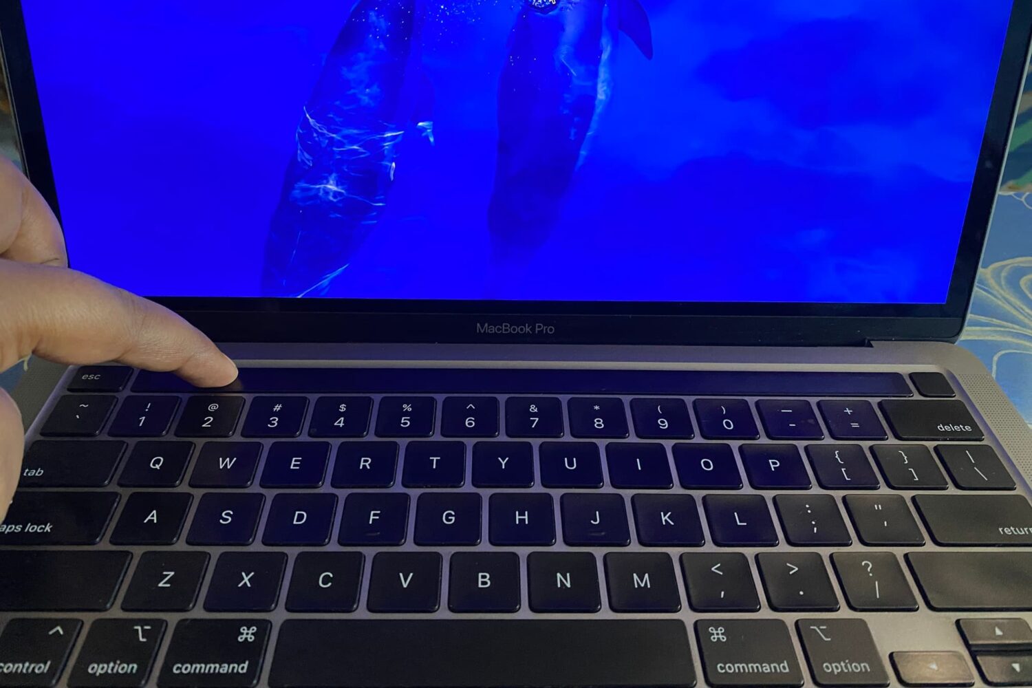 Touch Bar disabled on Mac