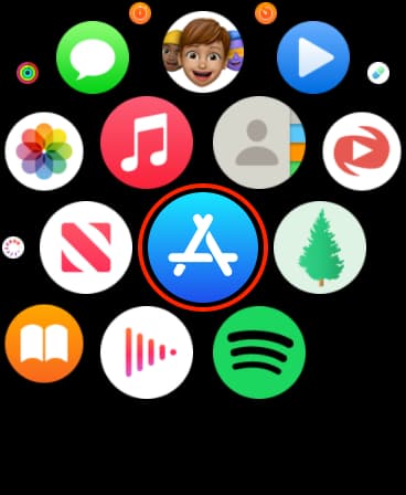 App Store icon on Apple Watch