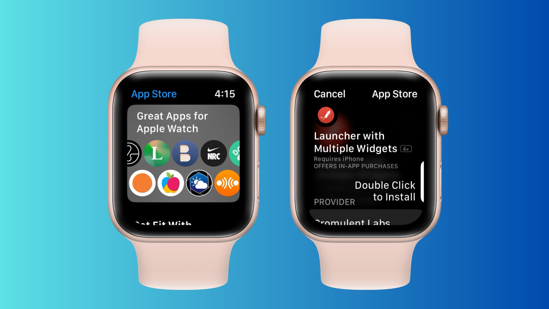 App Store on Apple Watch
