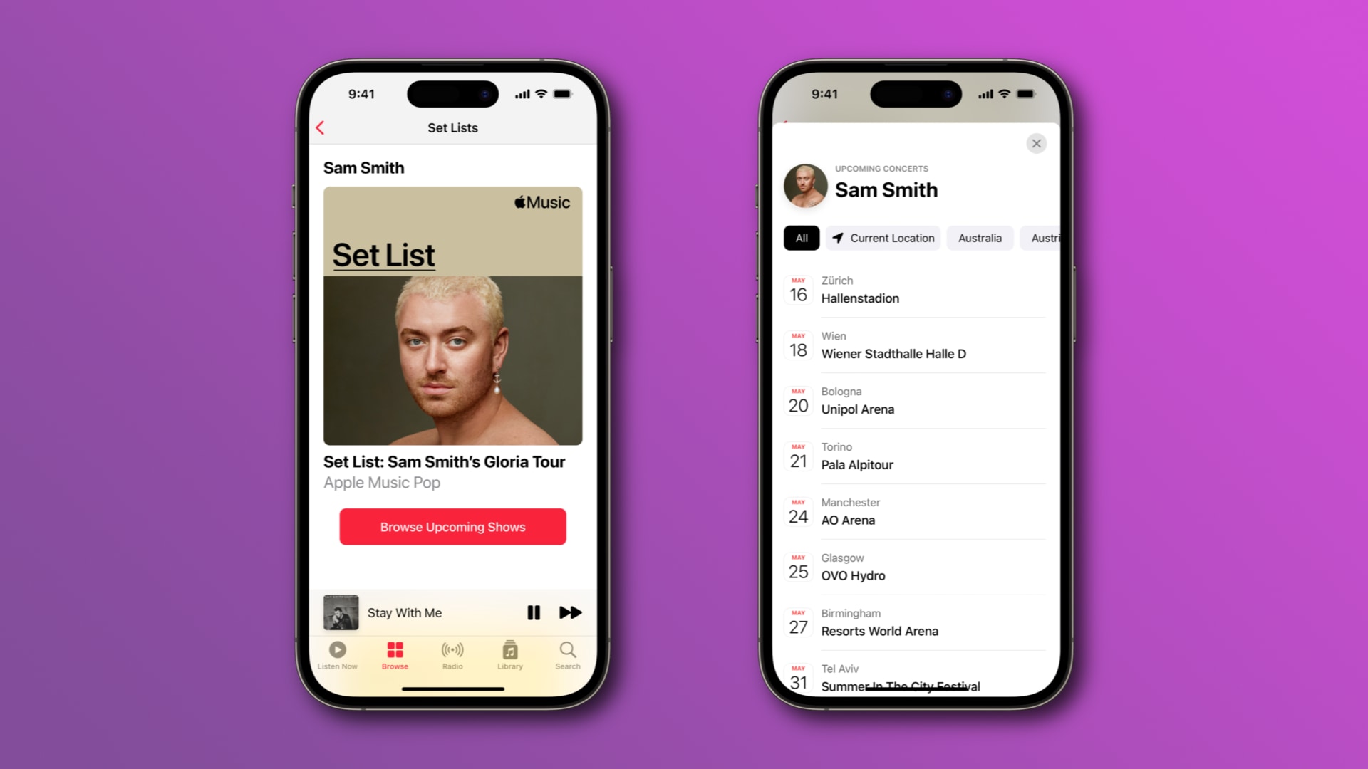 Apple Music and Maps gain new concert discovery features on iPhone, iPad and Mac