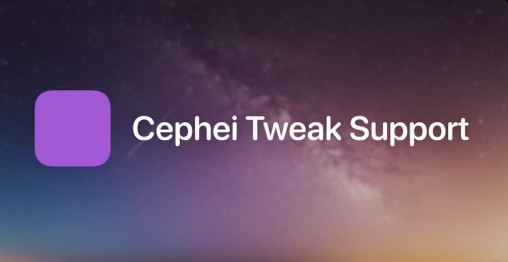 Cephei Tweak Support updated to v2.0 with rootless jailbreak support