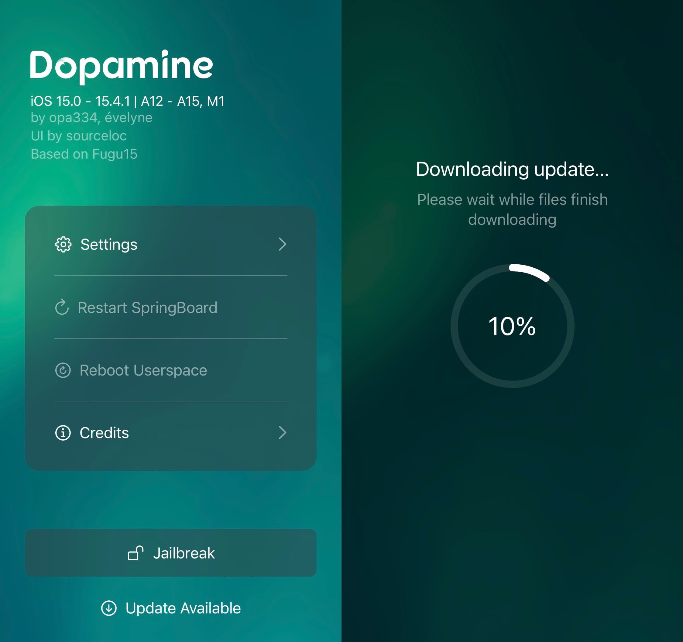 Dopamine OTA update