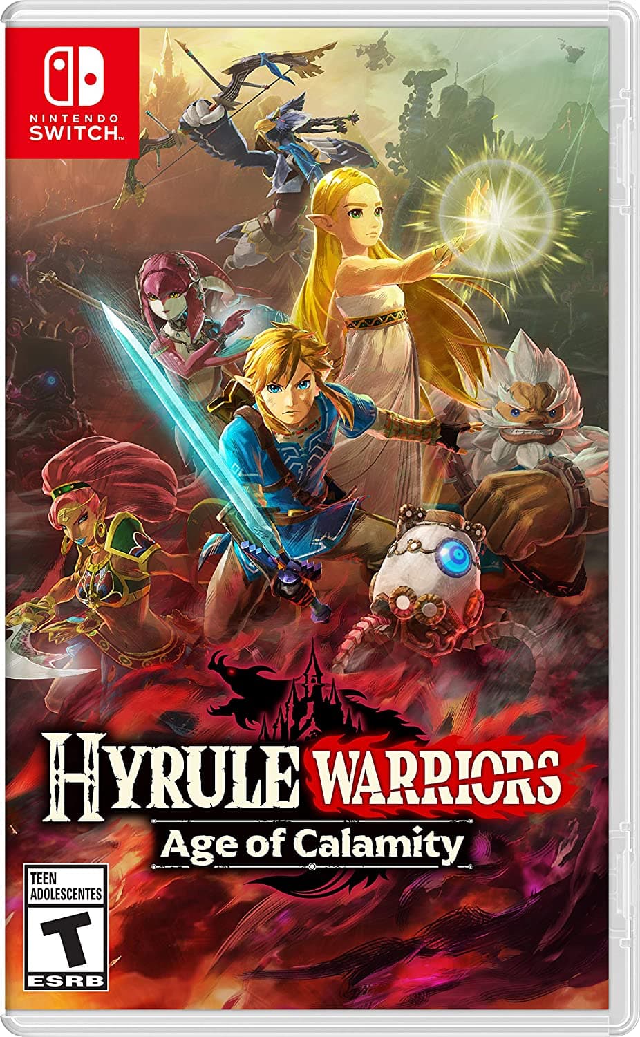 Hyrule Warriors Age of Calamity for Nintendo Switch.