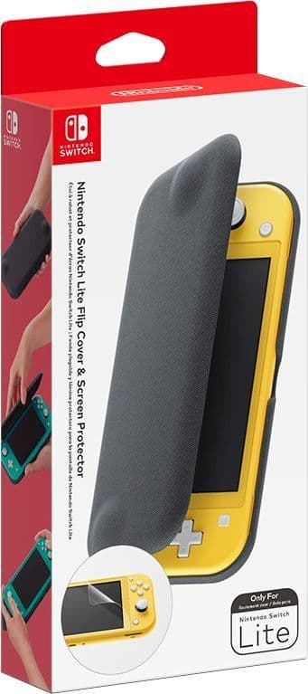 Nintendo Switch Lite Flip Cover & Screen Protector.