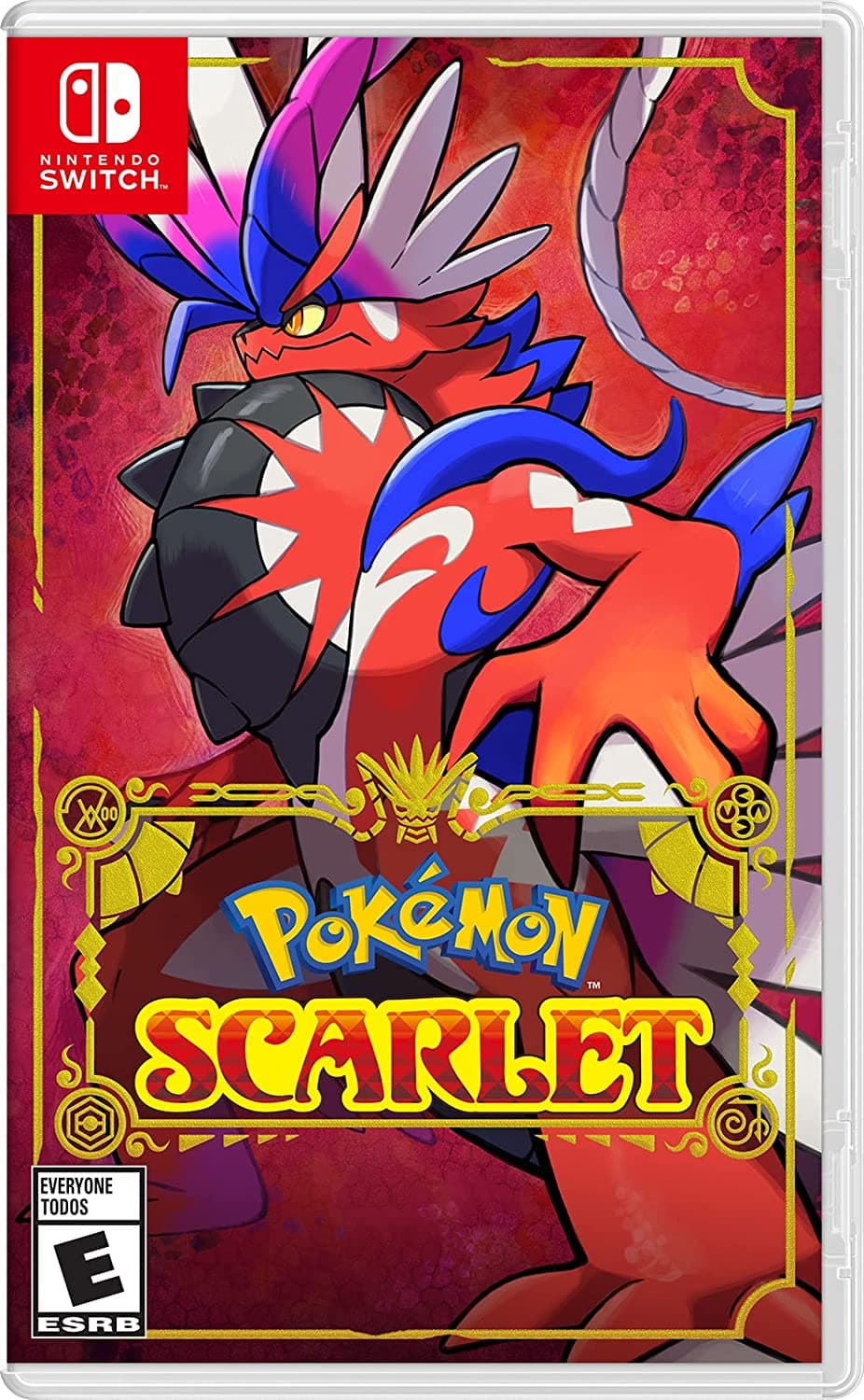 Pokémon Scarlet Nintendo Switch album artwork.