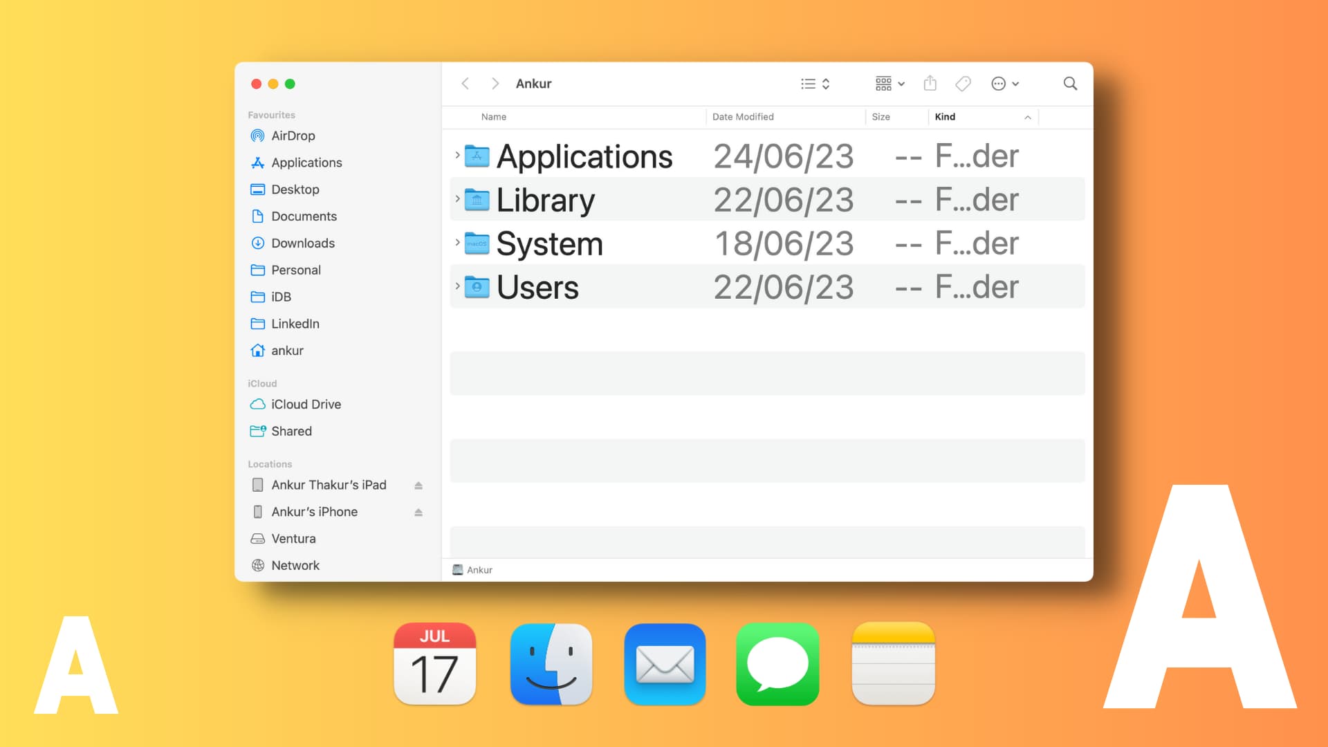 How to adjust the text size of specific apps on Mac