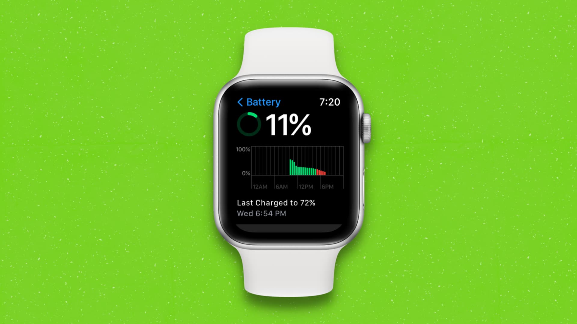 Battery settings on Apple Watch