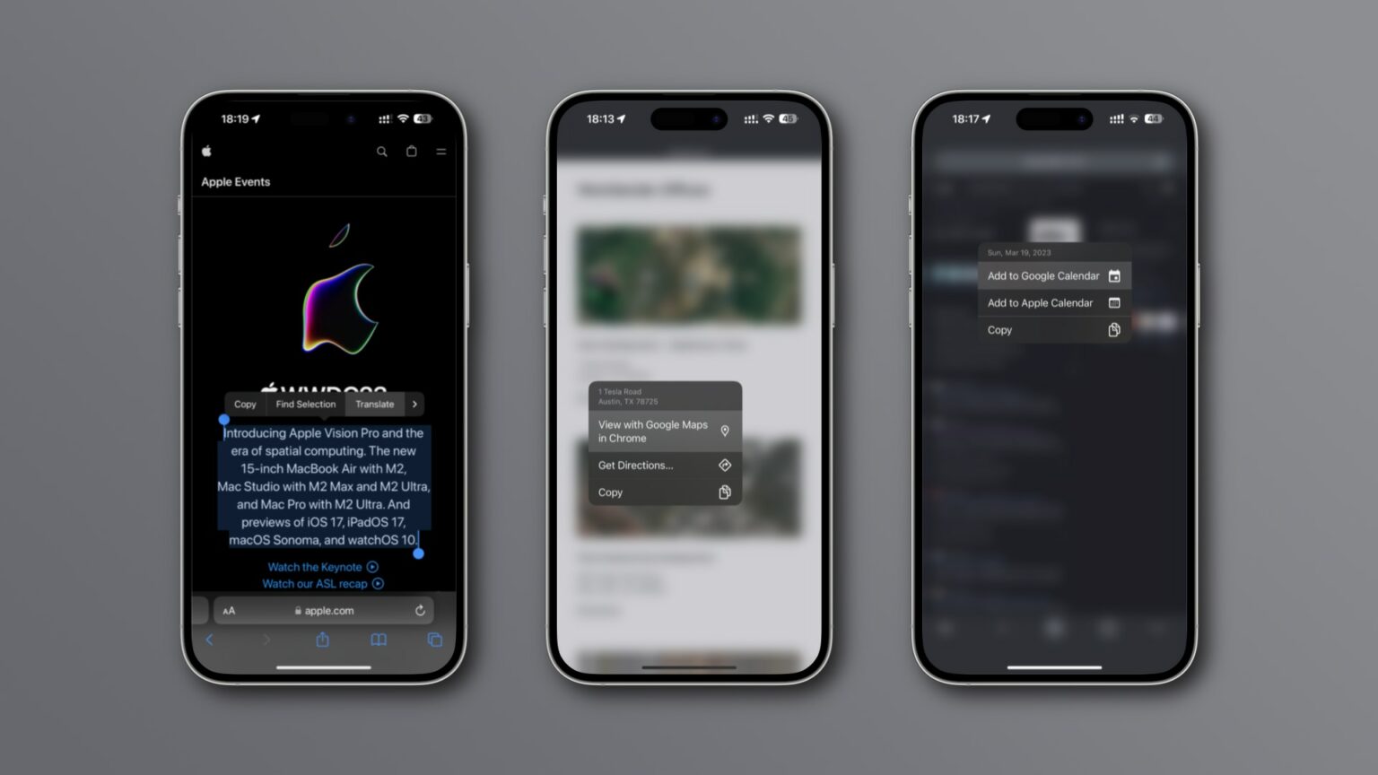 Chrome for iOS gains Google Maps, Lens, Calendar and Calendar