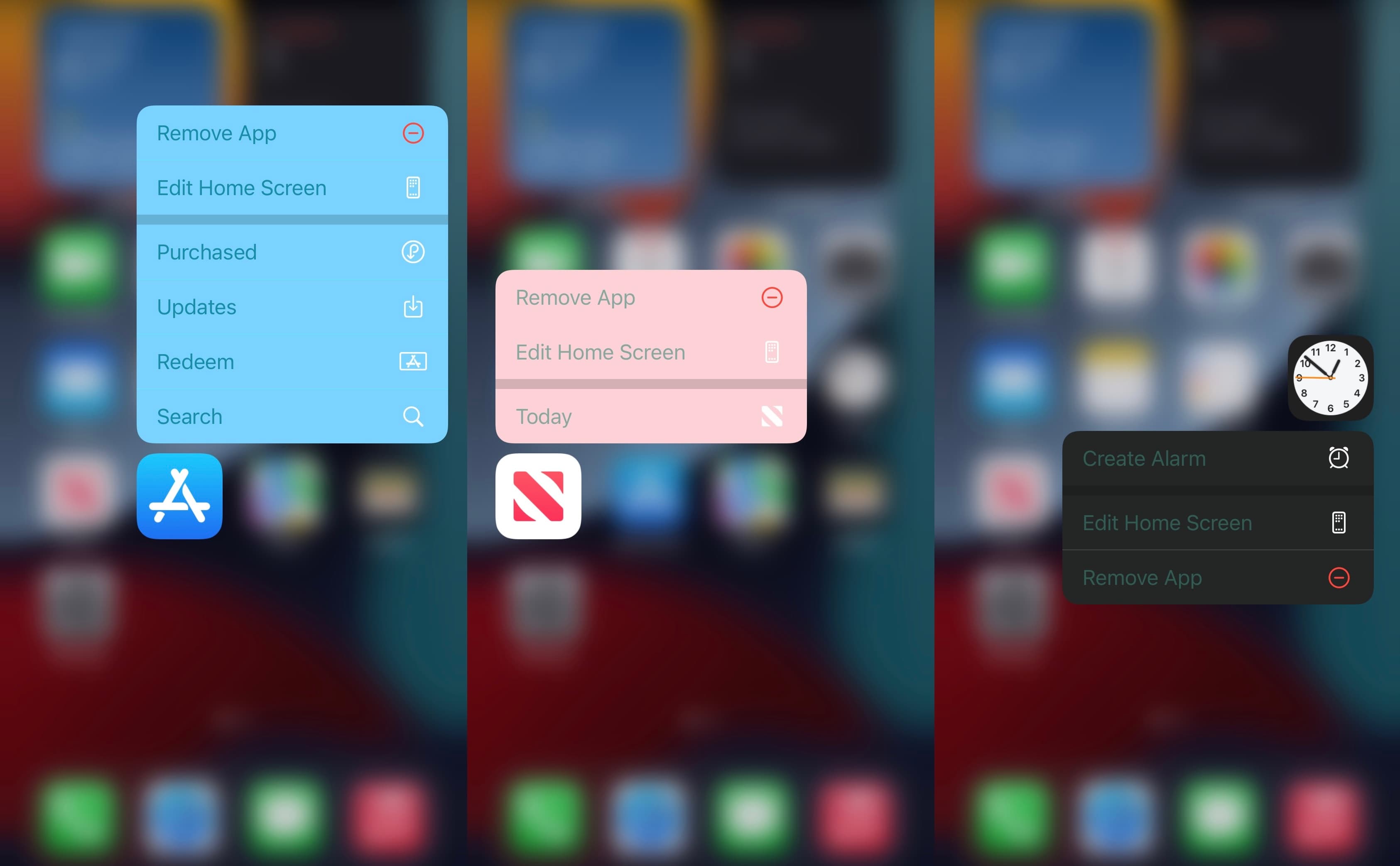 New OCD jailbreak tweak colors Home Screen’s Haptic Touch menus to match app icons